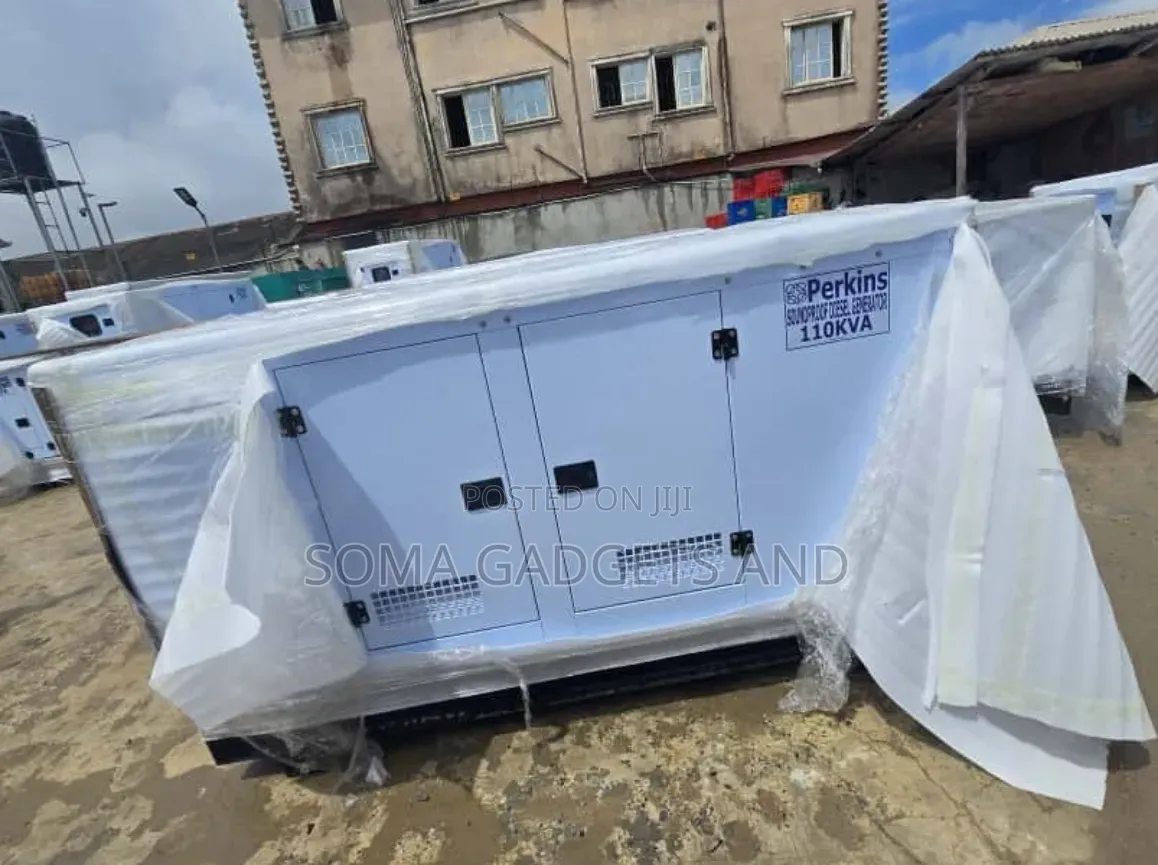 Sp110kva Brand New Perkins Diesel Soundproof Gen 2years Wty 100%copper