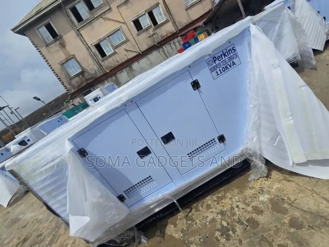 Sp110kva Brand New Perkins Diesel Soundproof Gen 2years Wty 100%copper