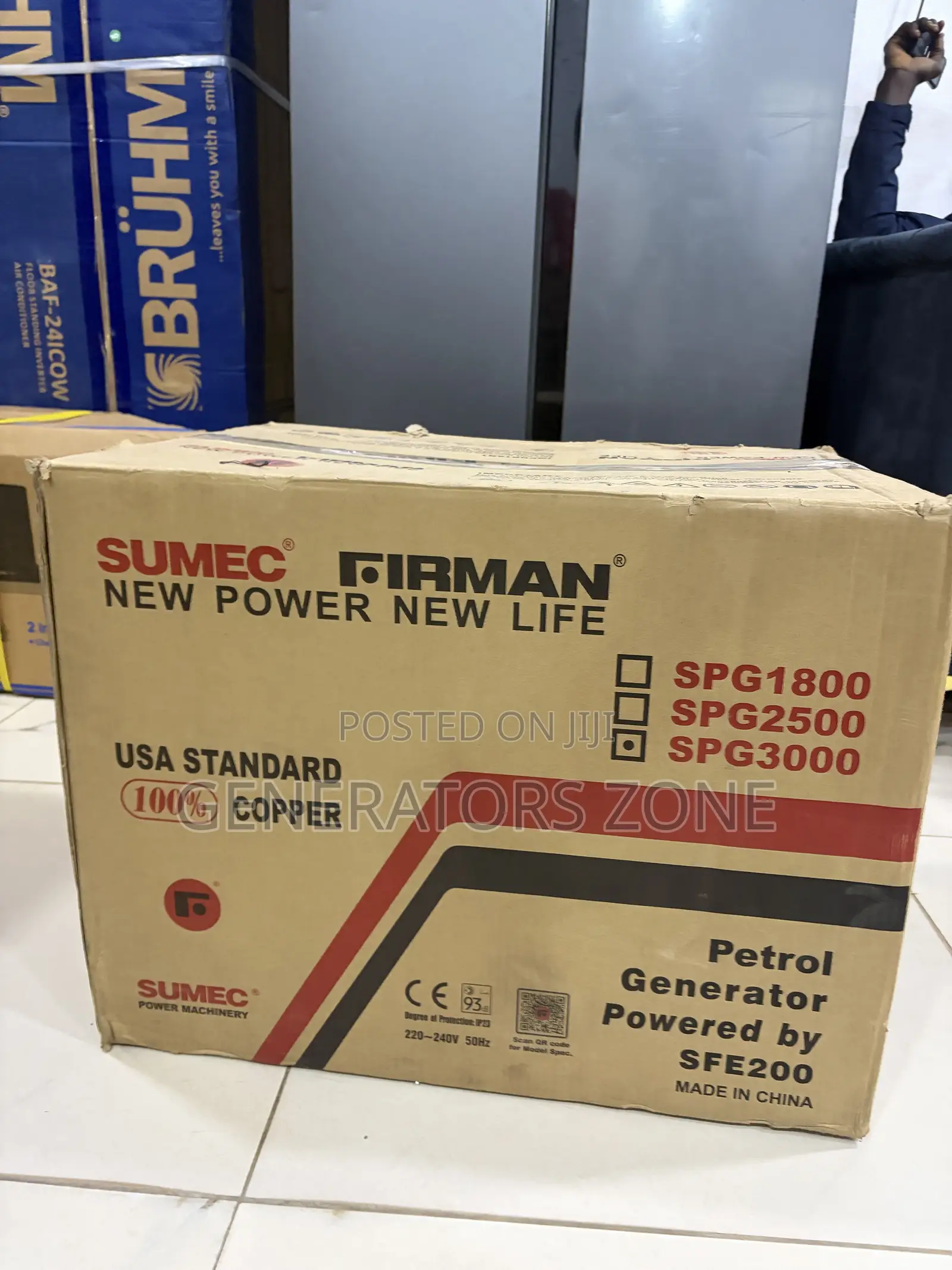 4.5KVA Firman SPG 3000 SUMEC New Generator