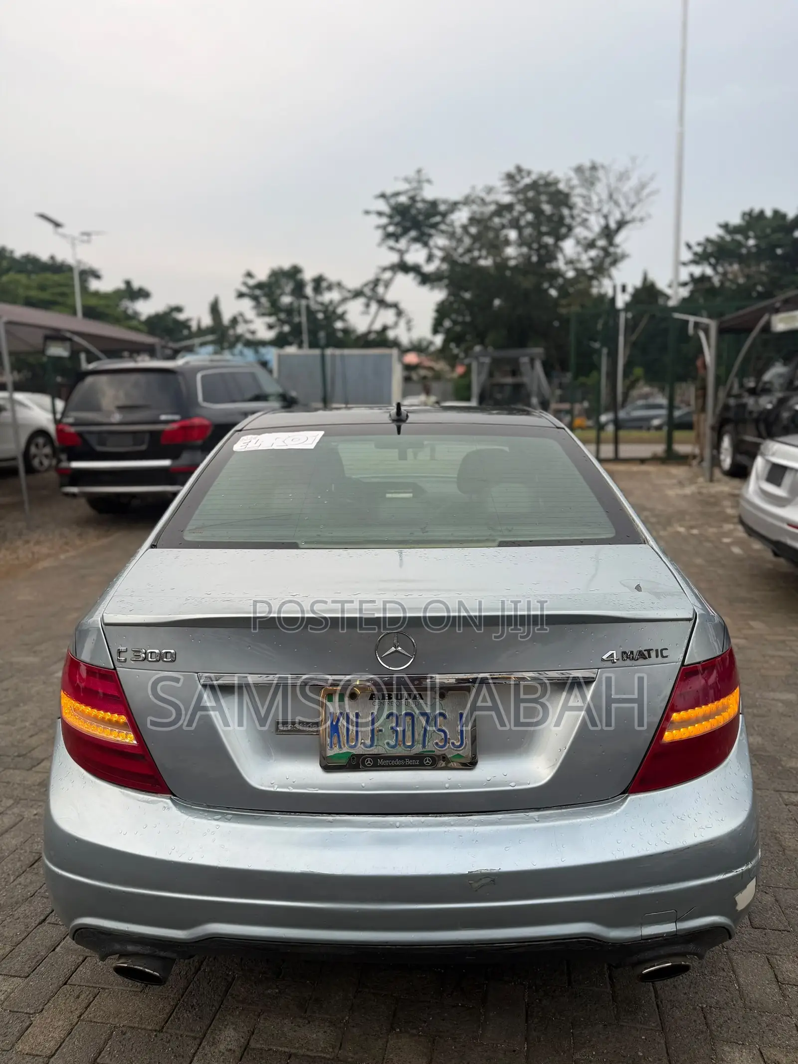 Mercedes-Benz C300 Sport 4Matic Sedan AWD (3.5L 6cyl 7A) 2013 Silver