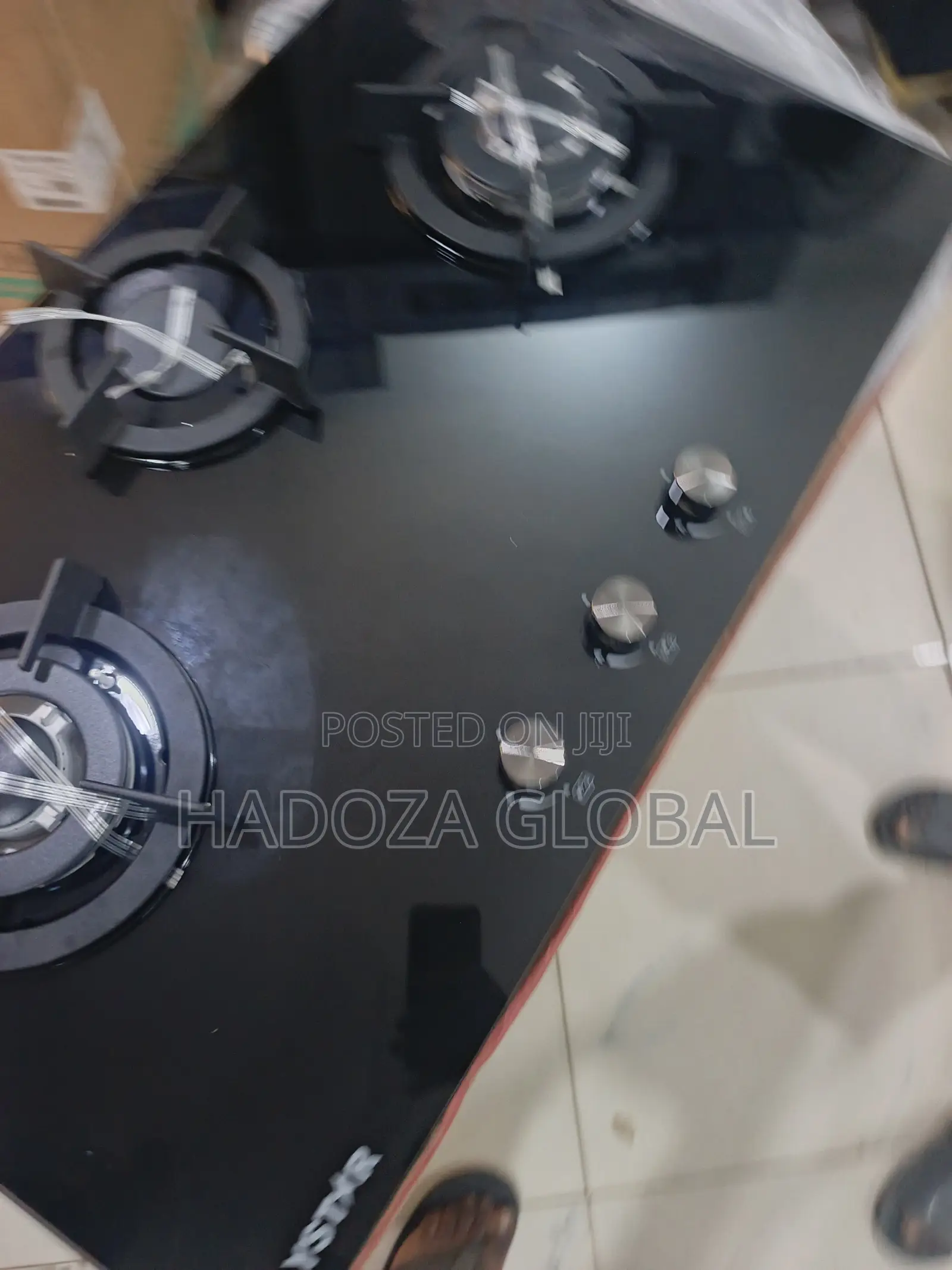 Polystar 3 Burner Stainless Gas Cooker