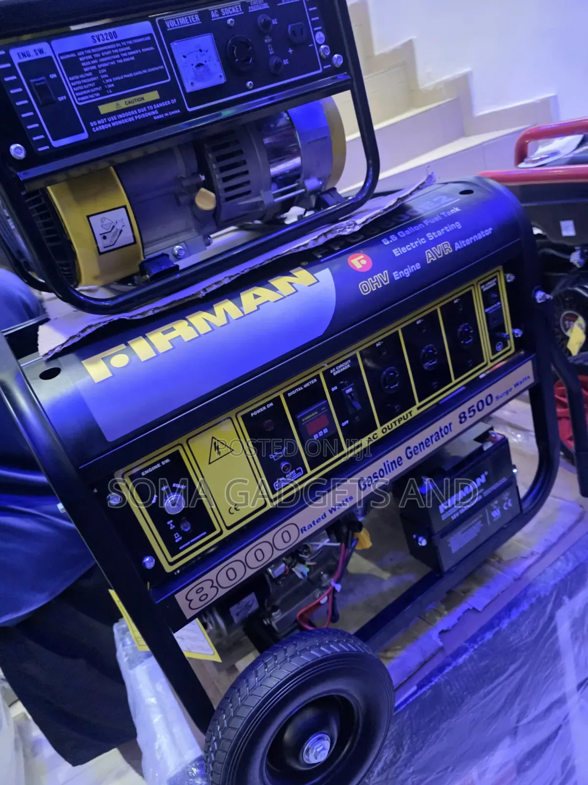 8.5kva Firman Petrol Generator Model Fpg8800E2 100%copper Coil
