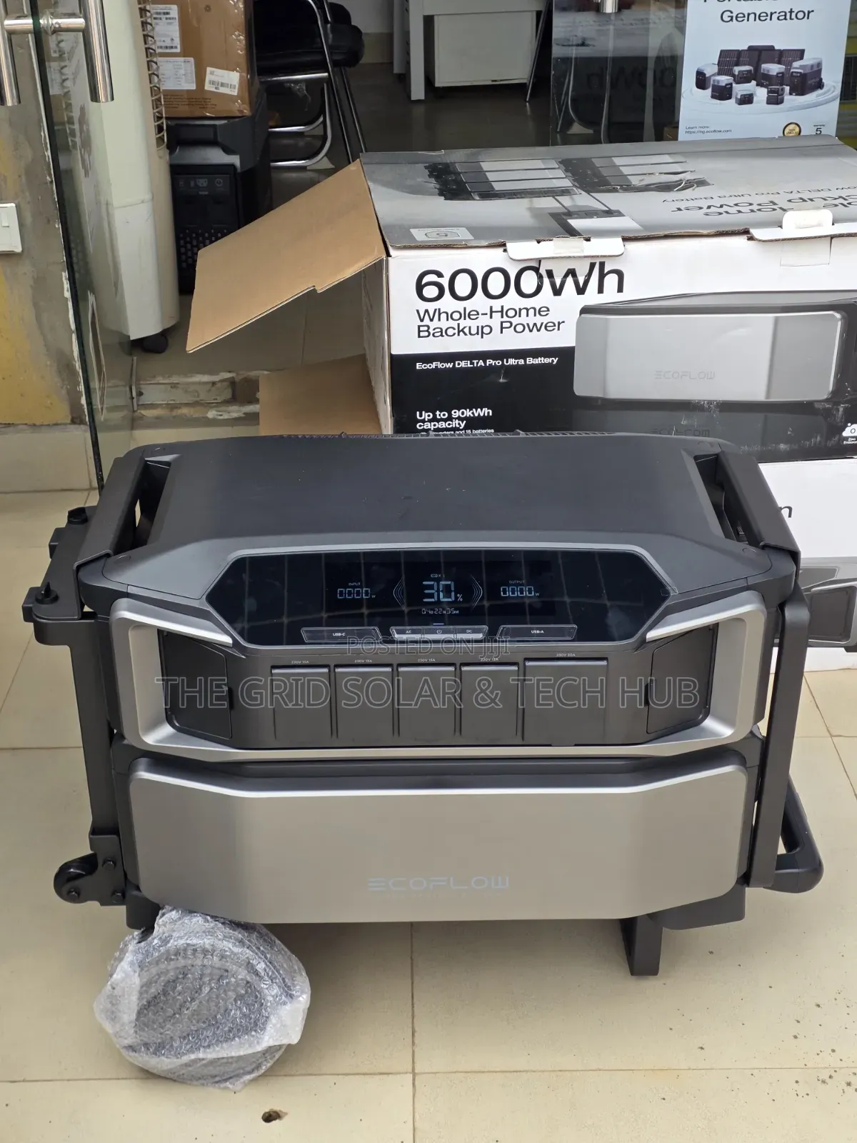 Heavy-Duty EcoFlow DELTA Pro Ultra 6.9kW Inverter + 6kWh Battery