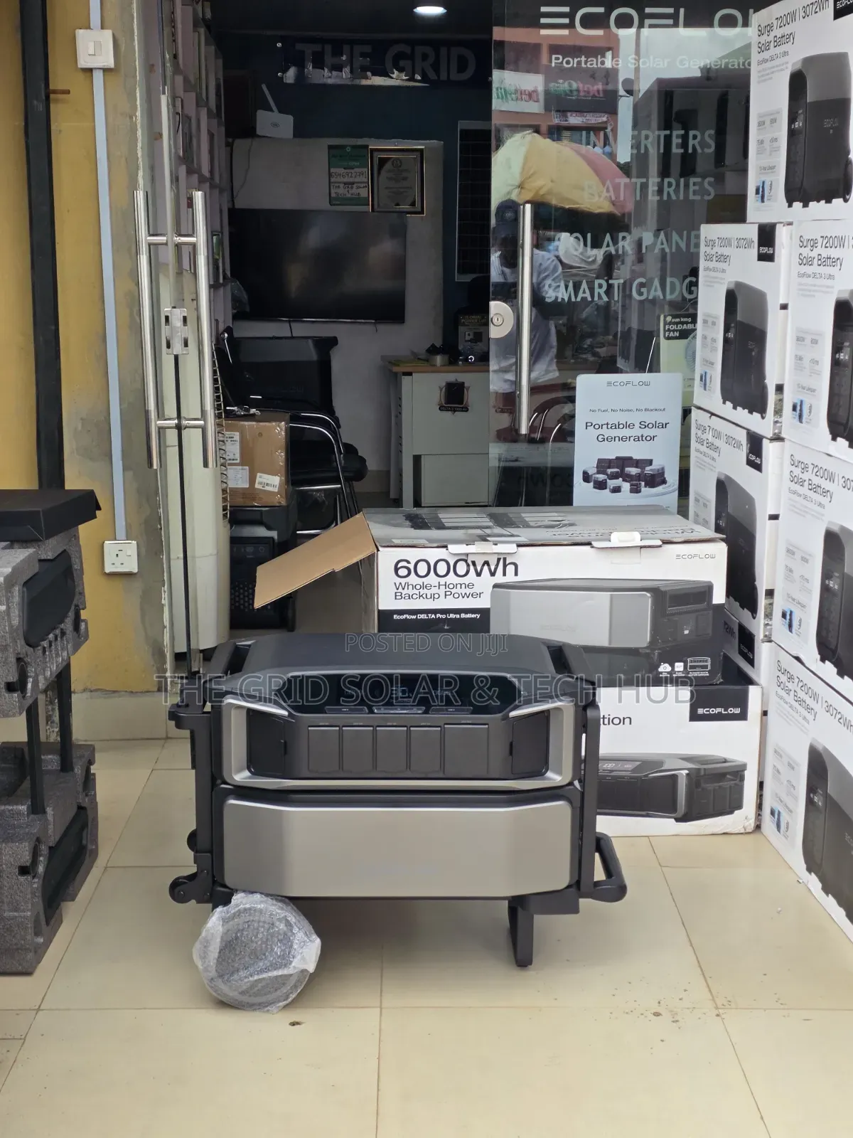 Heavy-Duty EcoFlow DELTA Pro Ultra 6.9kW Inverter + 6kWh Battery