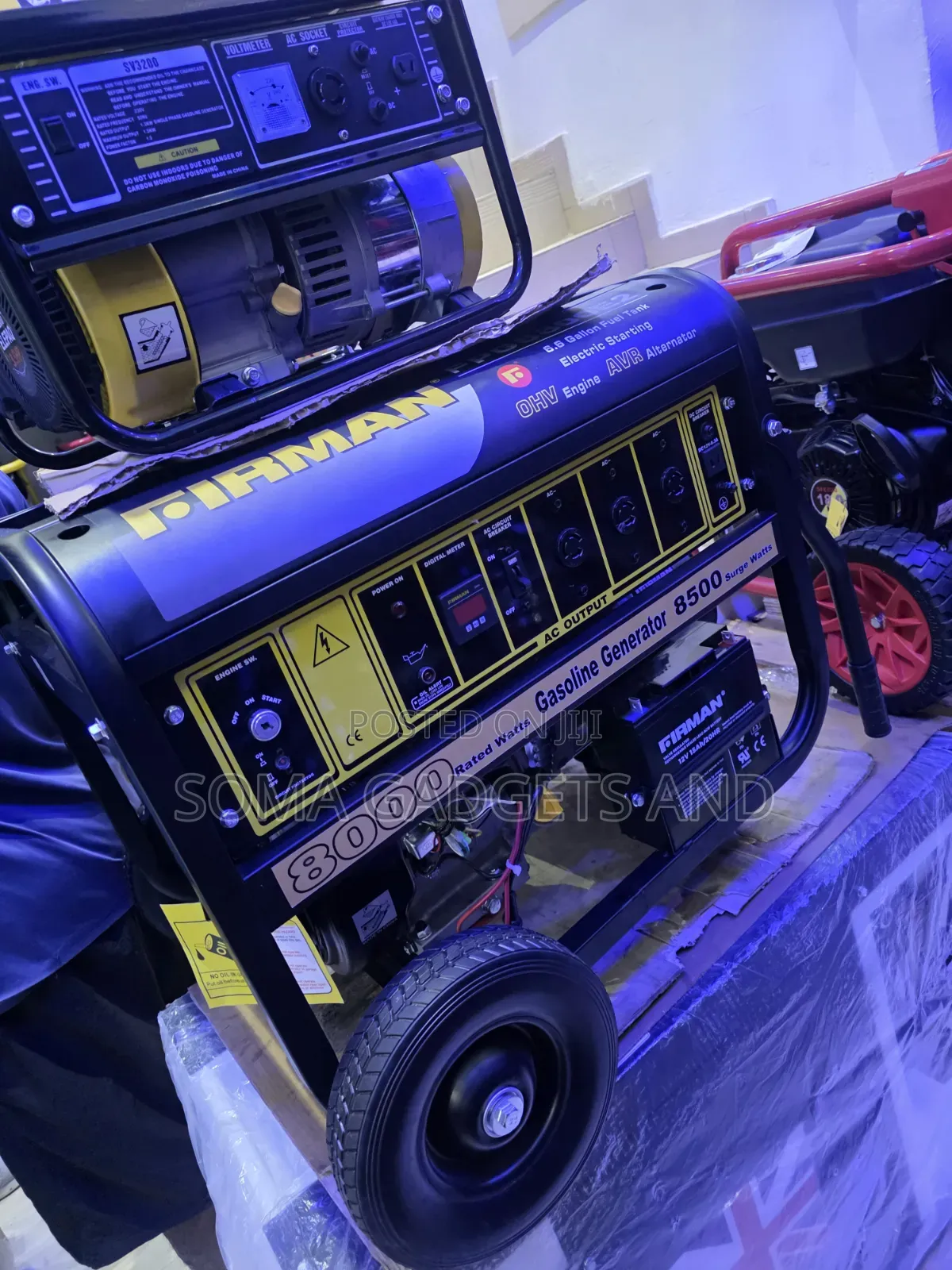 Come I Have Original Firman Black Petrol Gen 8.5kva 100%copper Coil