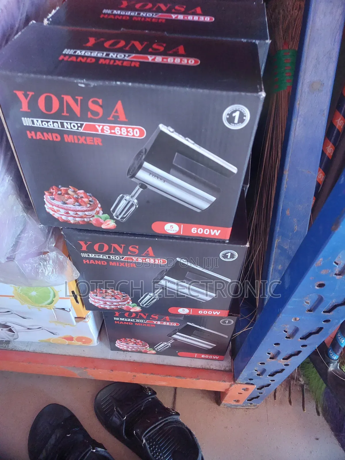 YONSA Hand Mixer YS-6830 ✔ Powerful Motor for Fast Mixing and Whisking
