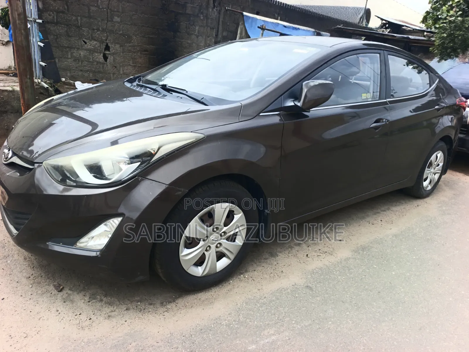 Hyundai Elantra Limited 4dr Sedan (1.8L 4cyl 6A) 2015 Brown