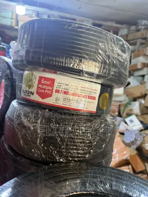 6mm Single Core Lion Wire – 100% Pure Copper (100m Roll)