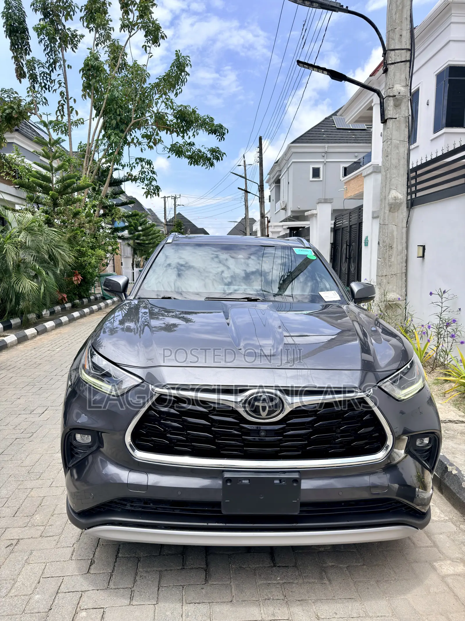 Toyota Highlander Platinum 2021 Gray