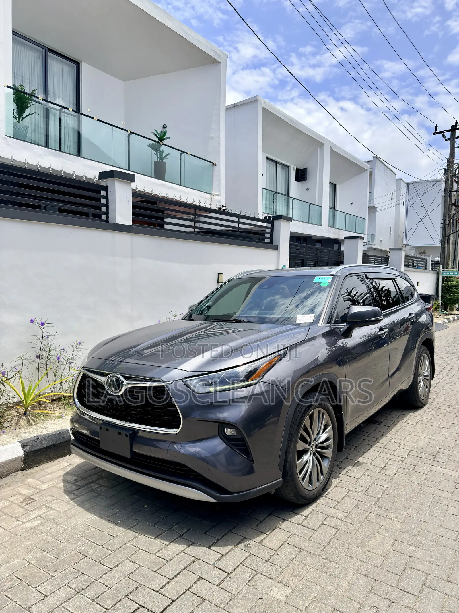 Toyota Highlander Platinum 2021 Gray