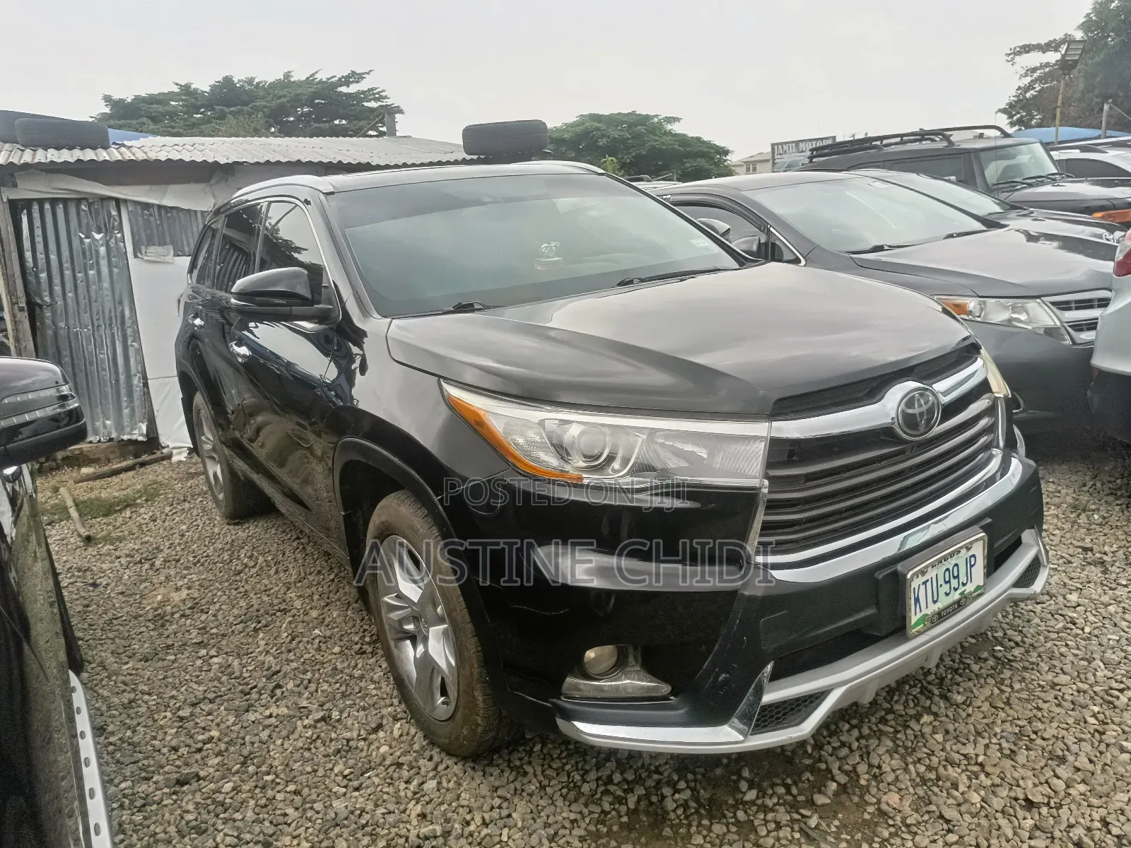 Toyota Highlander Limited 4dr SUV (3.5L 6cyl 6A) 2015 Black