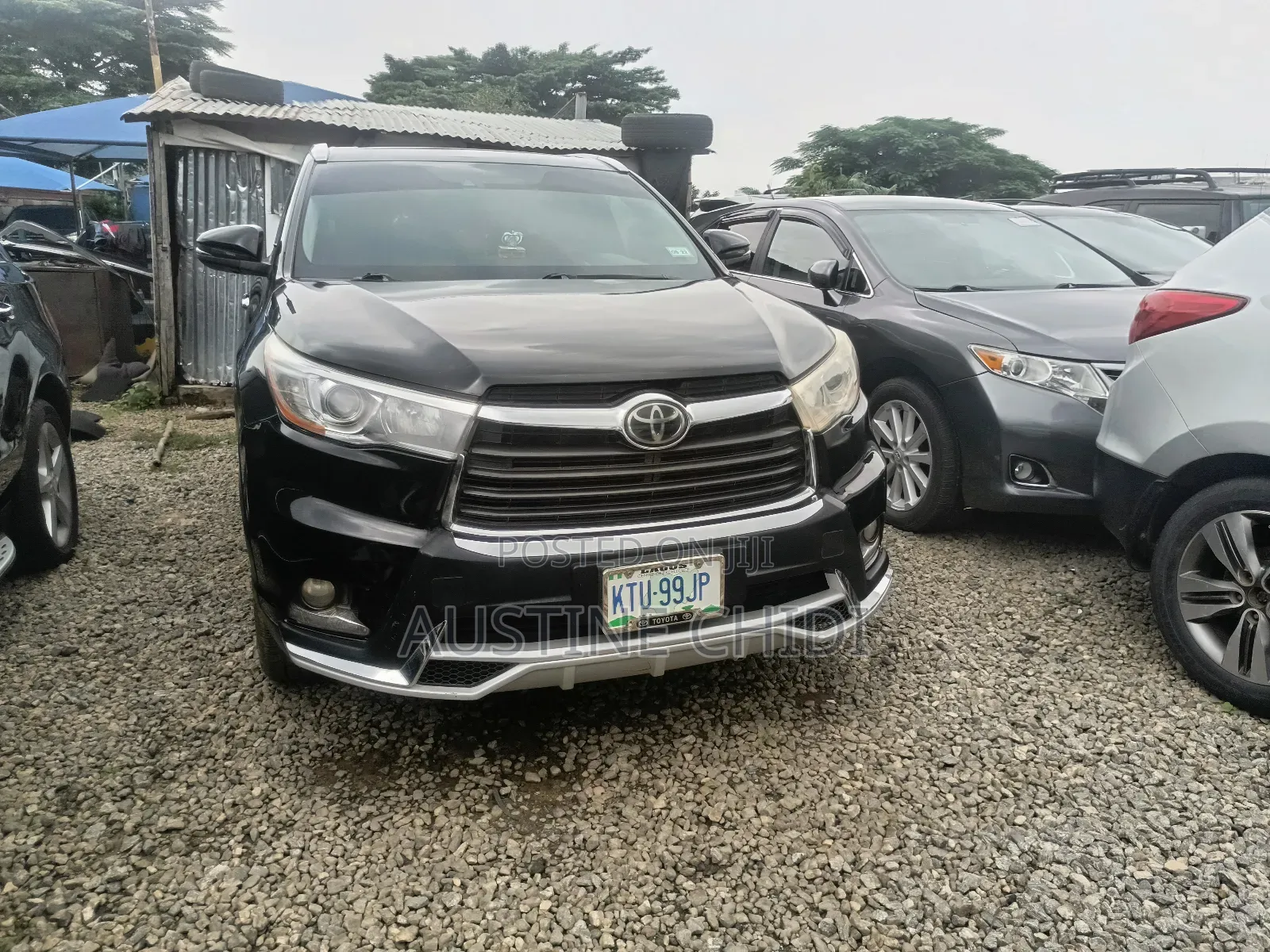 Toyota Highlander Limited 4dr SUV (3.5L 6cyl 6A) 2015 Black