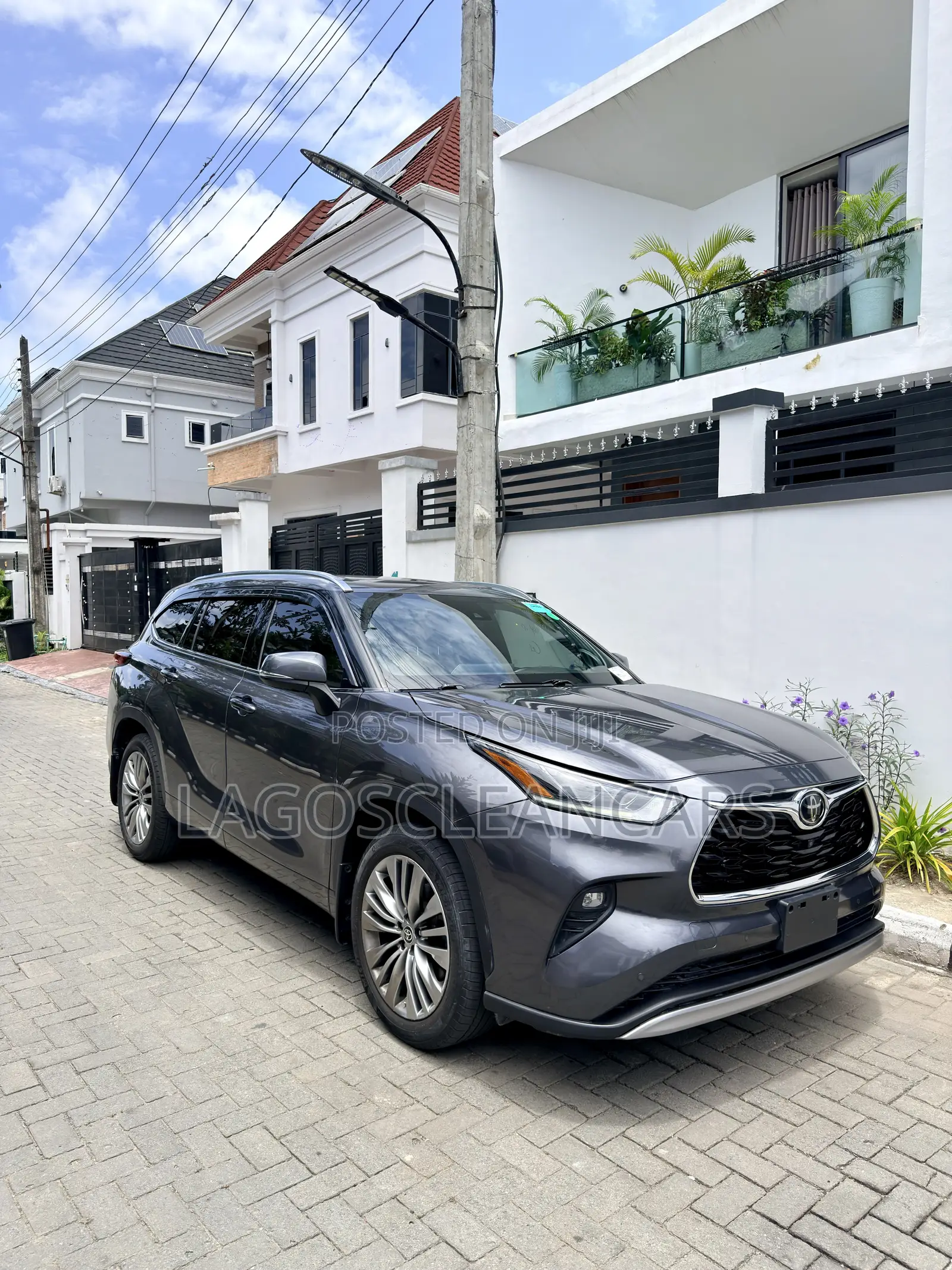 Toyota Highlander Platinum 2021 Gray
