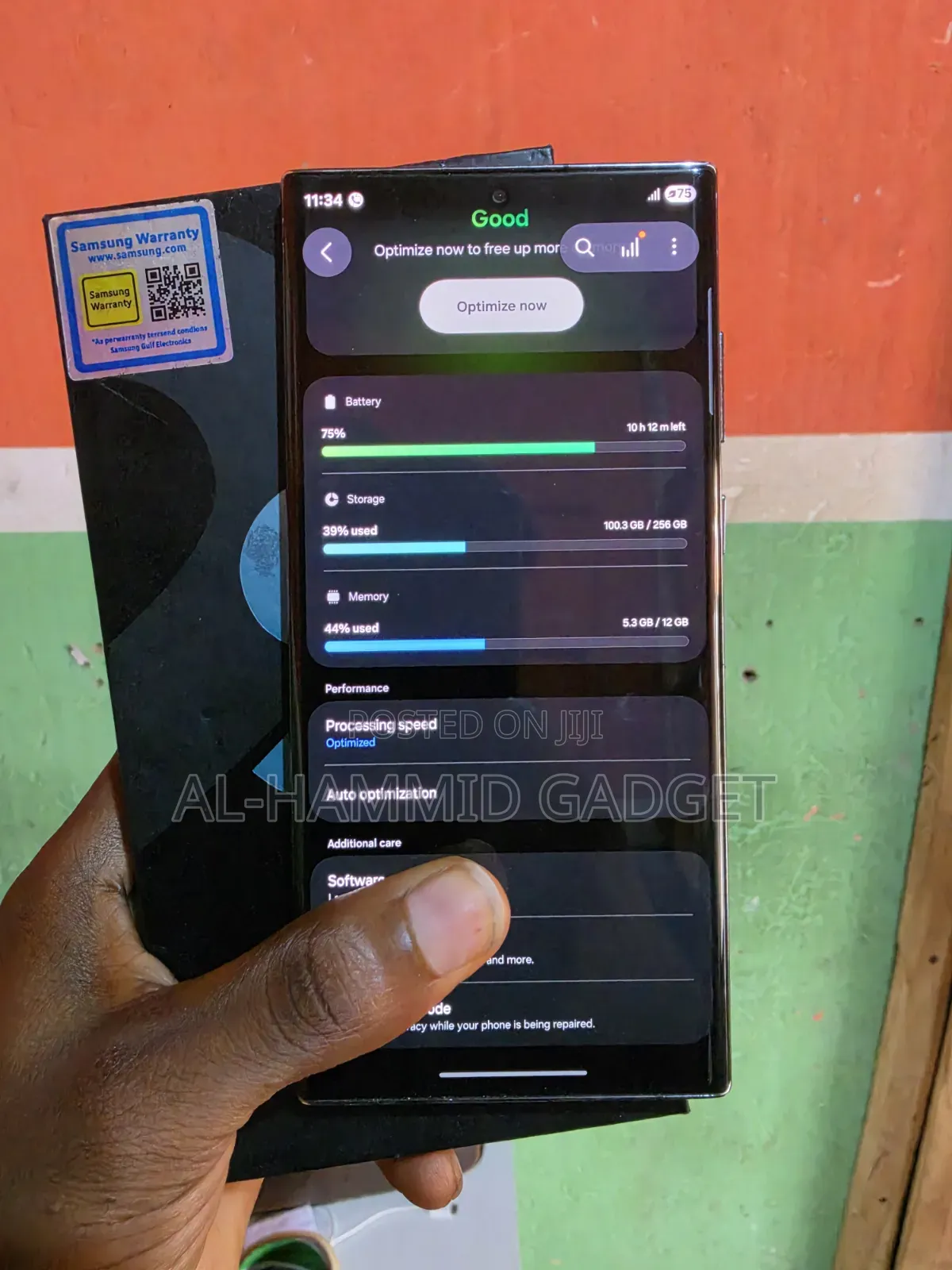 Samsung Galaxy S22 Ultra 256 GB Green