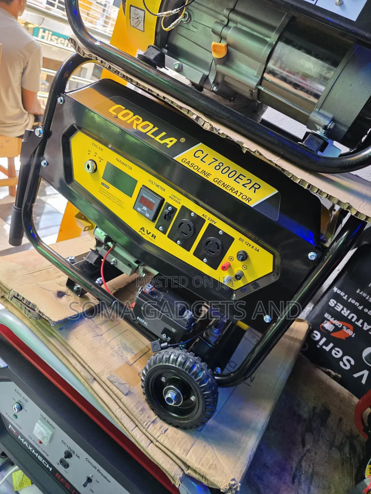 We Have Corolla Remote Control Petrol Gen 4.5kva 100%copper Coil