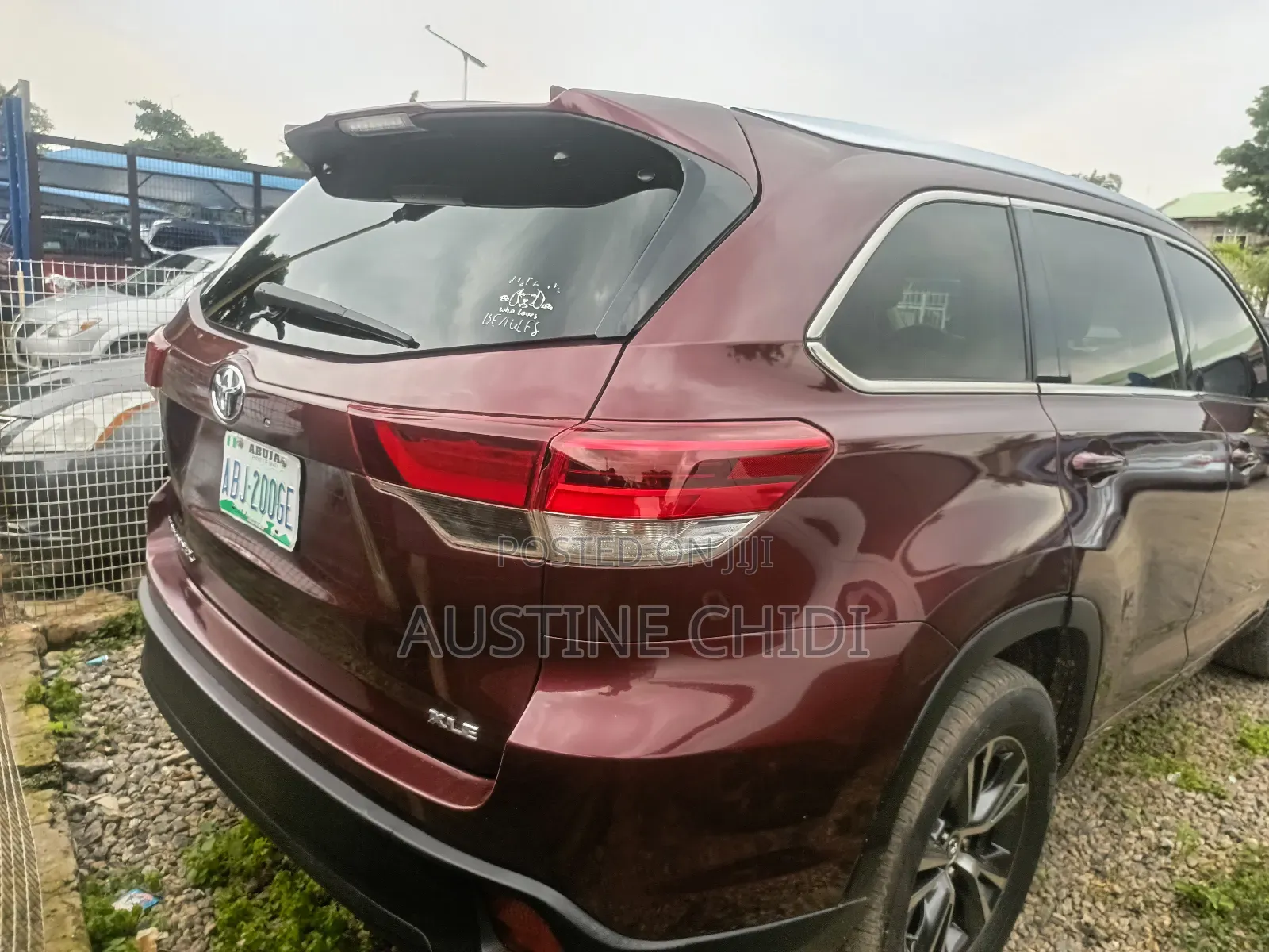 Toyota Highlander XLE V6 4x2 (3.5L 6cyl 6A) 2016