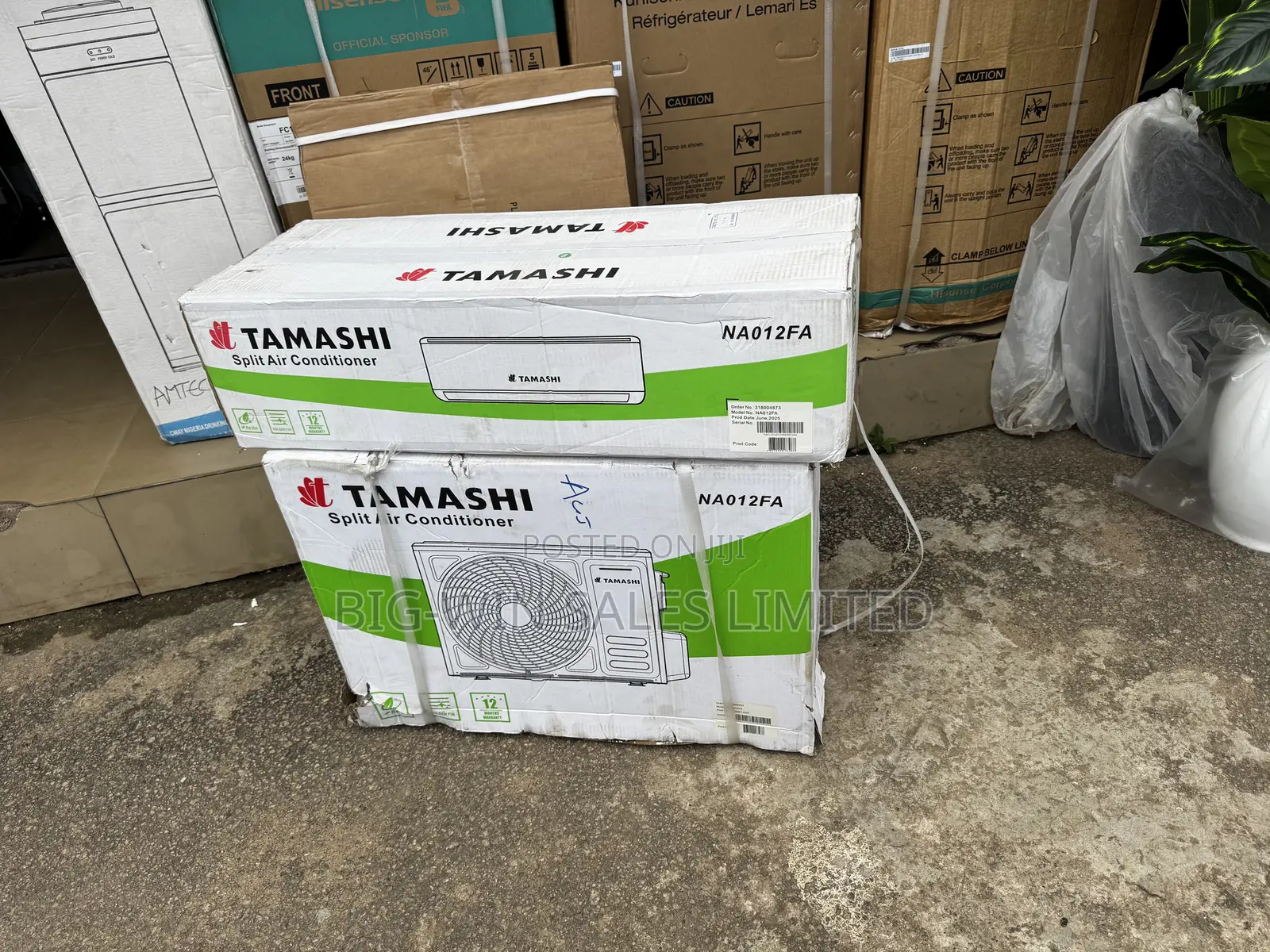 Tamashi Air Conditioner 1HP With Kit