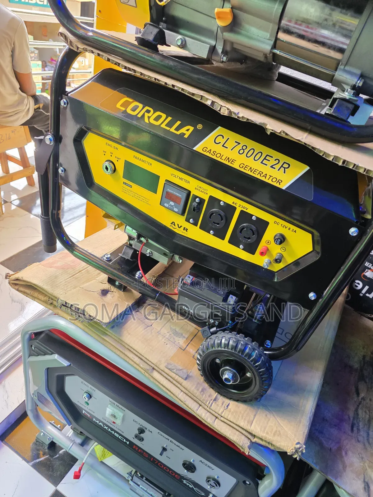 《》High Quality Corolla Remote Control Petrol Gen 4.5kva 100%copper Coi
