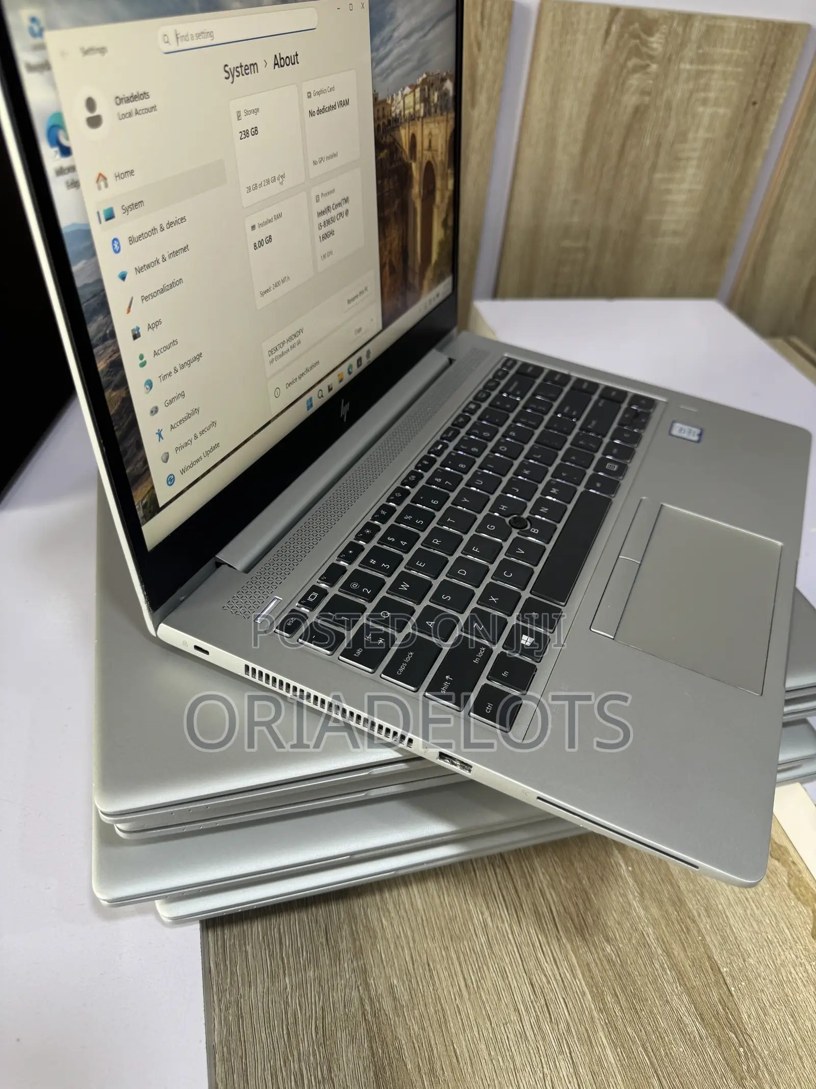 Laptop HP EliteBook 840 G6 8GB Intel Core i5 SSD 256GB
