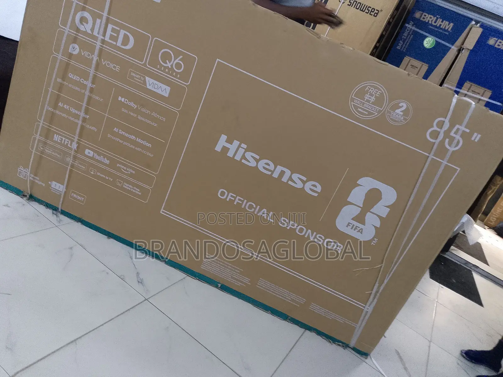 Hisense 85Q6Q 85 Inch 4K QLED Smart TV