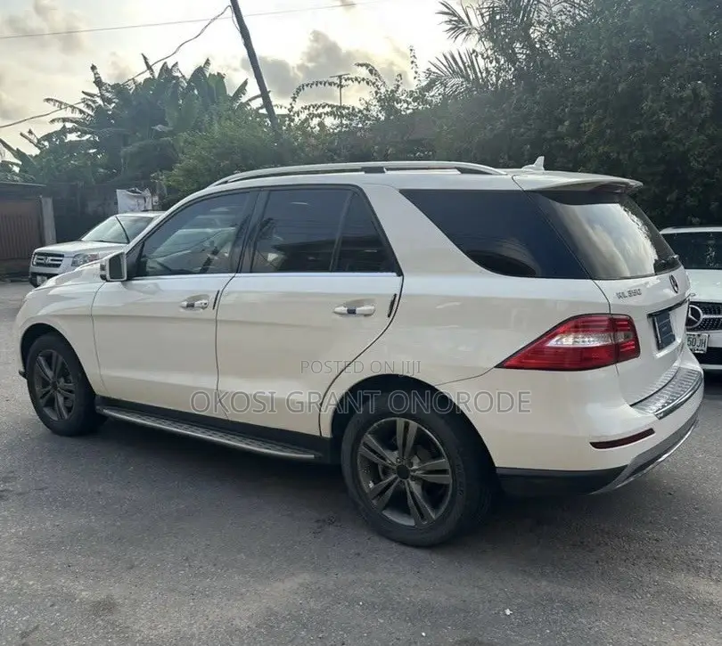 Mercedes-Benz M Class ML 350 4Matic 2012 White
