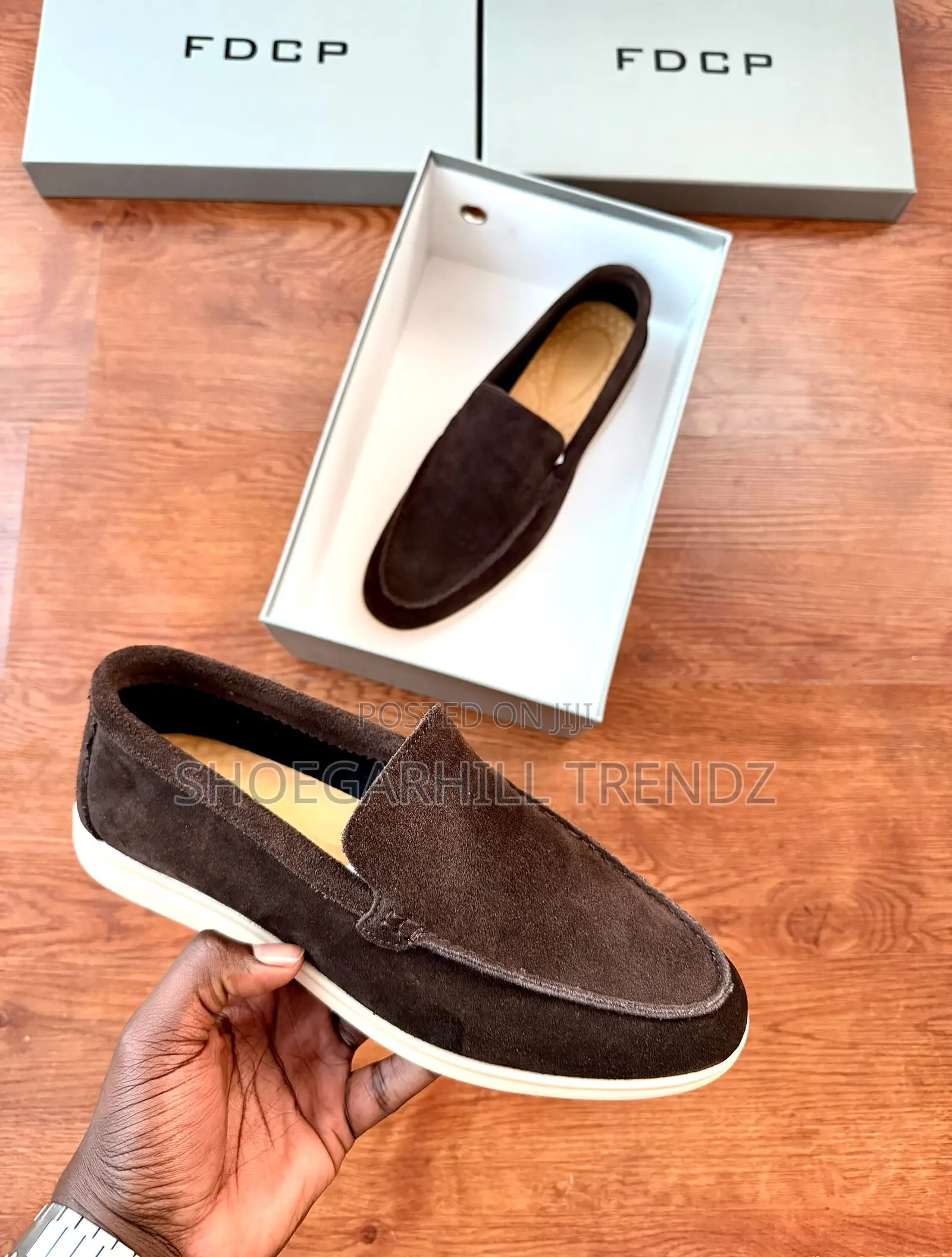 FDCP Suede Loafers Sneakers- Big Size 40-48