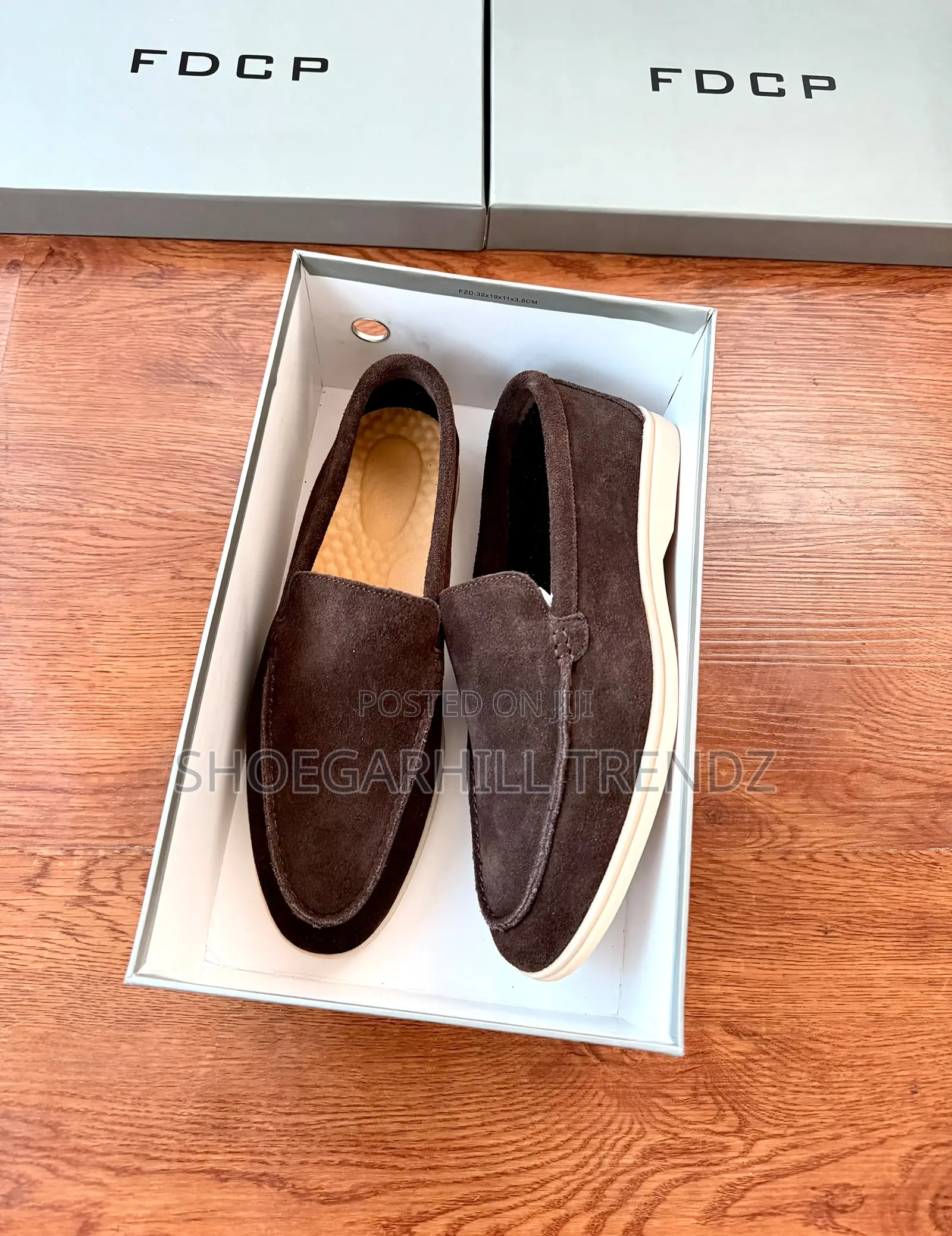 FDCP Suede Loafers Sneakers- Big Size 40-48