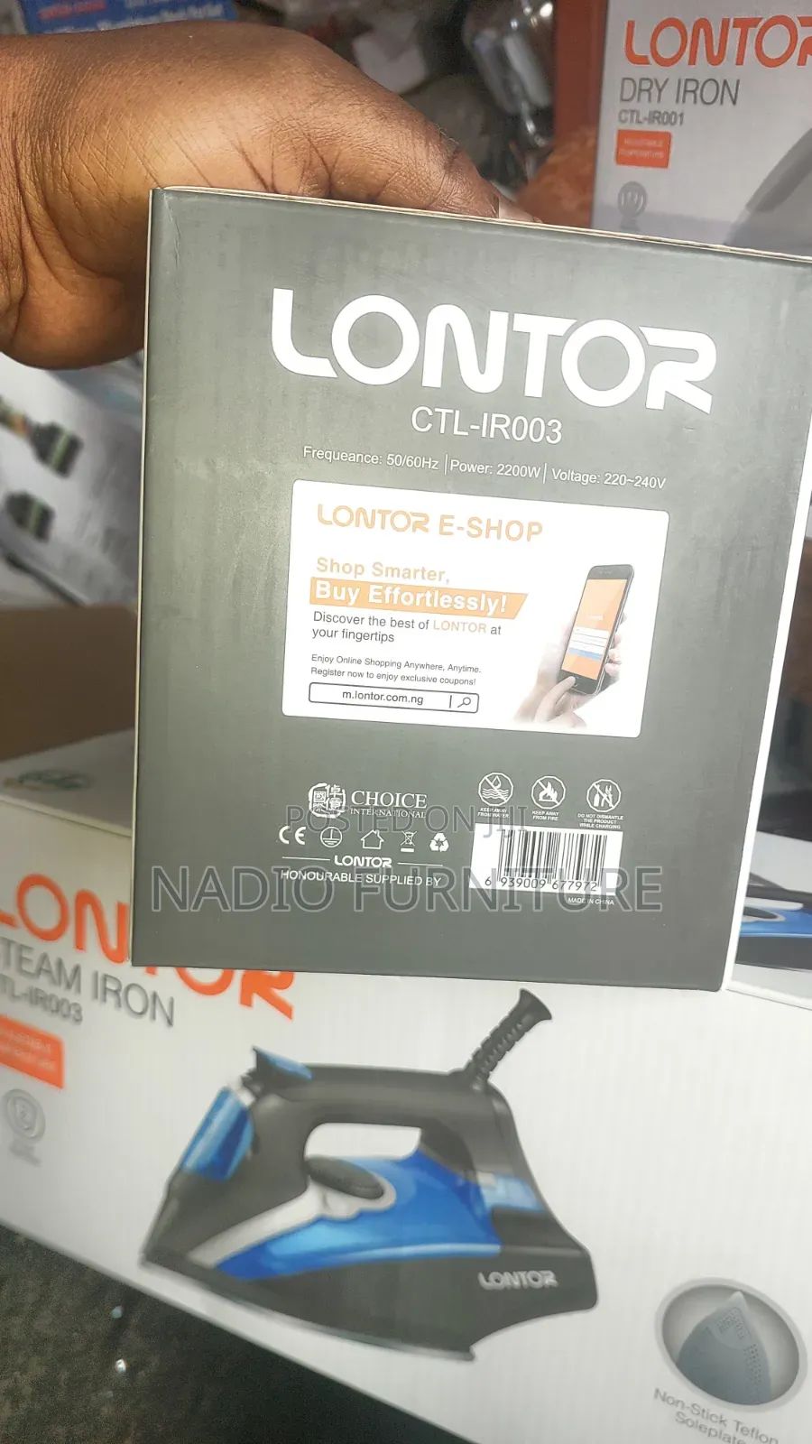 Lontor Steam Iron