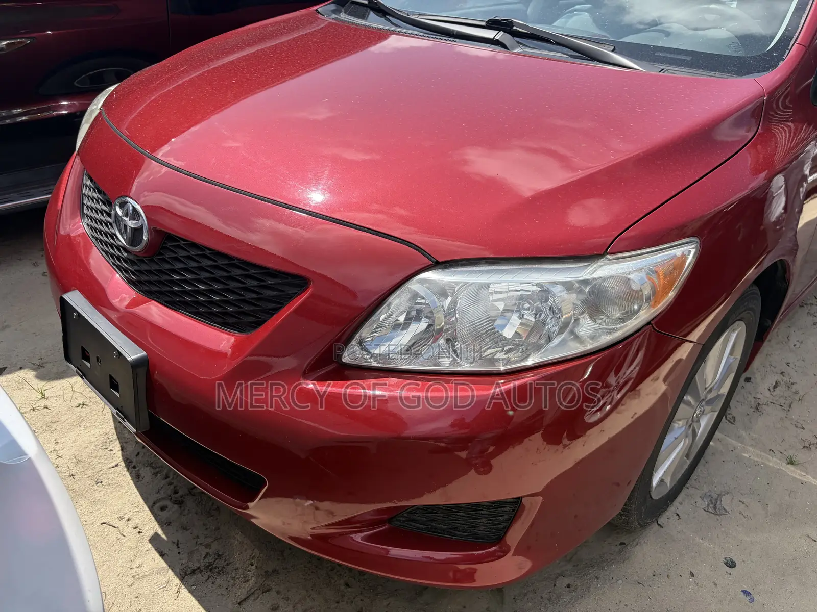 Toyota Corolla 2010 Red