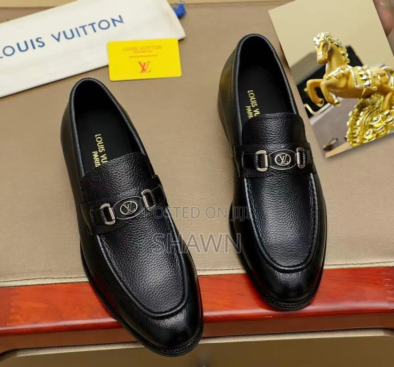Louis Vuitton Luxury Leather Shoes