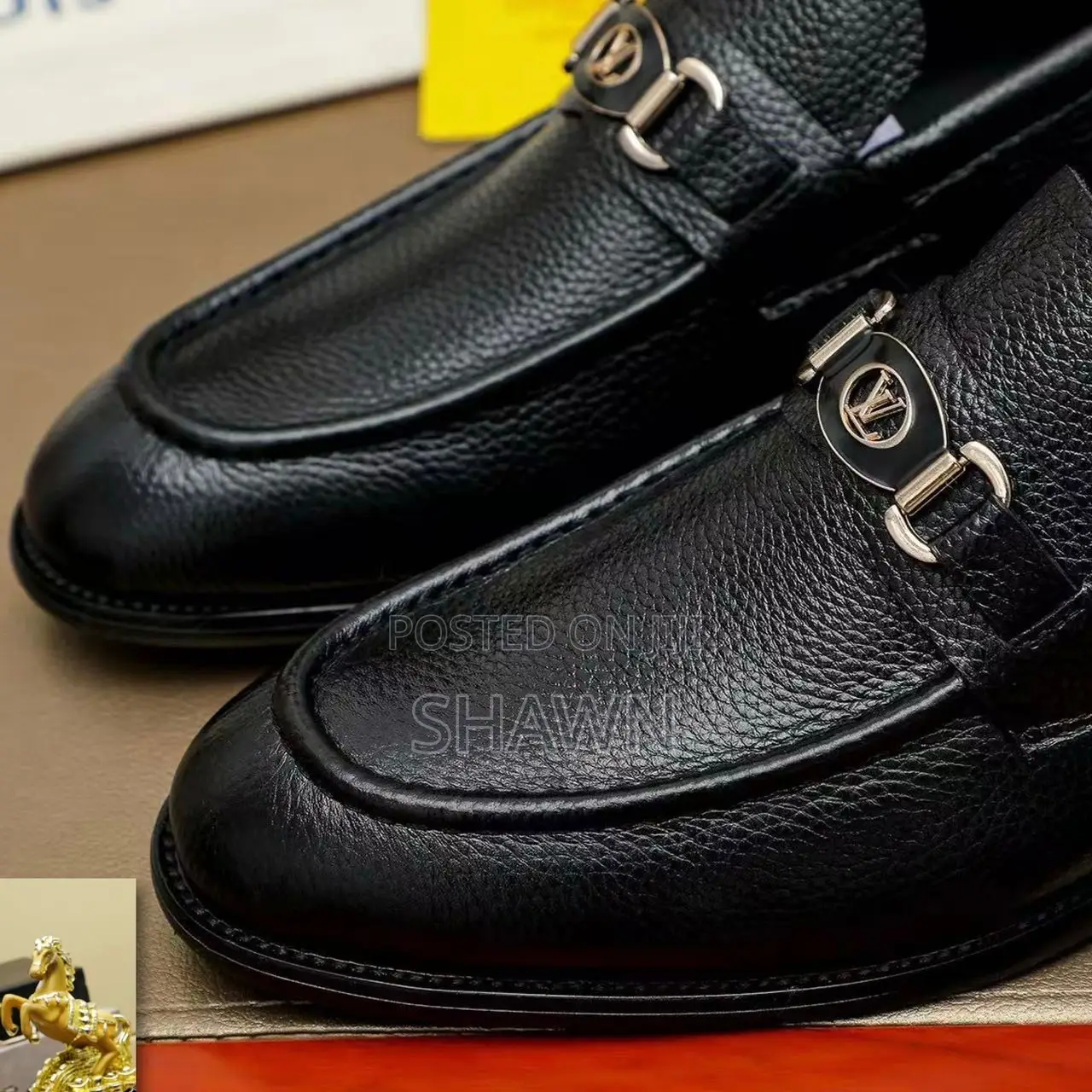 Louis Vuitton Luxury Leather Shoes