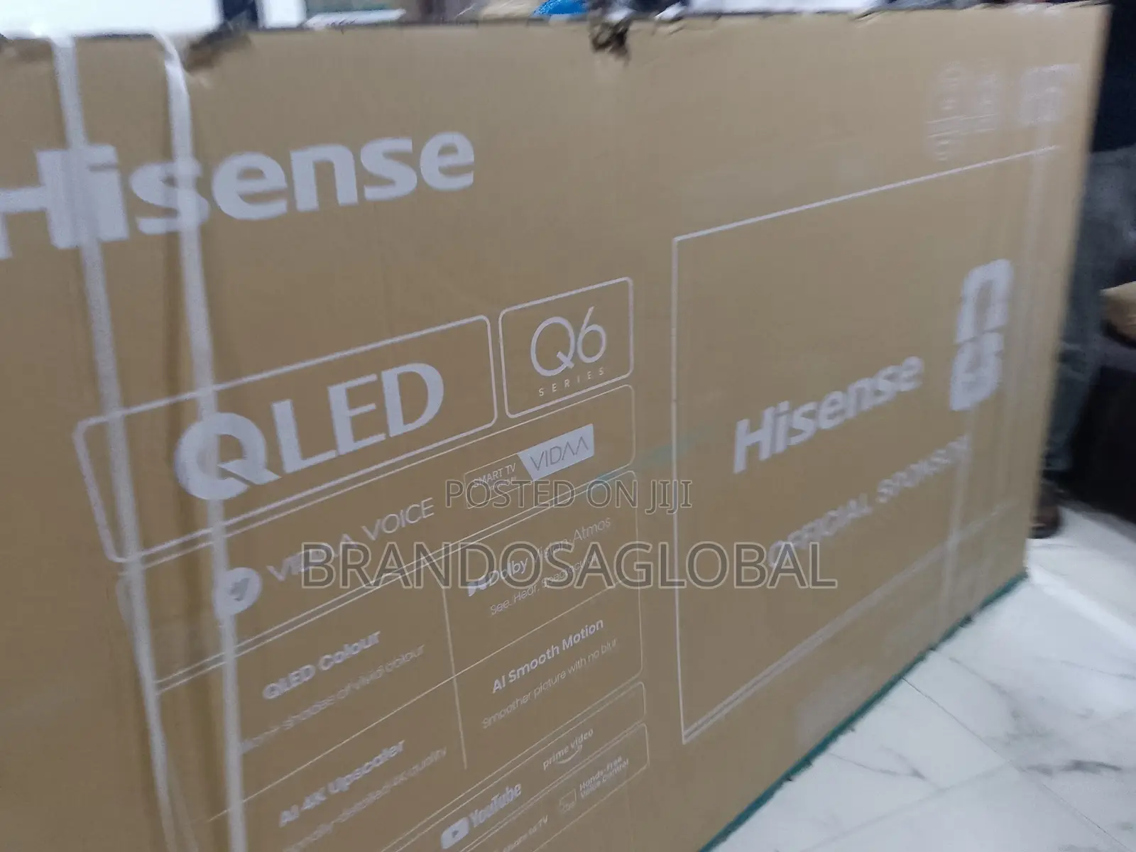 Hisense 85Q6Q 85 Inch QLED Home Entertainment TV