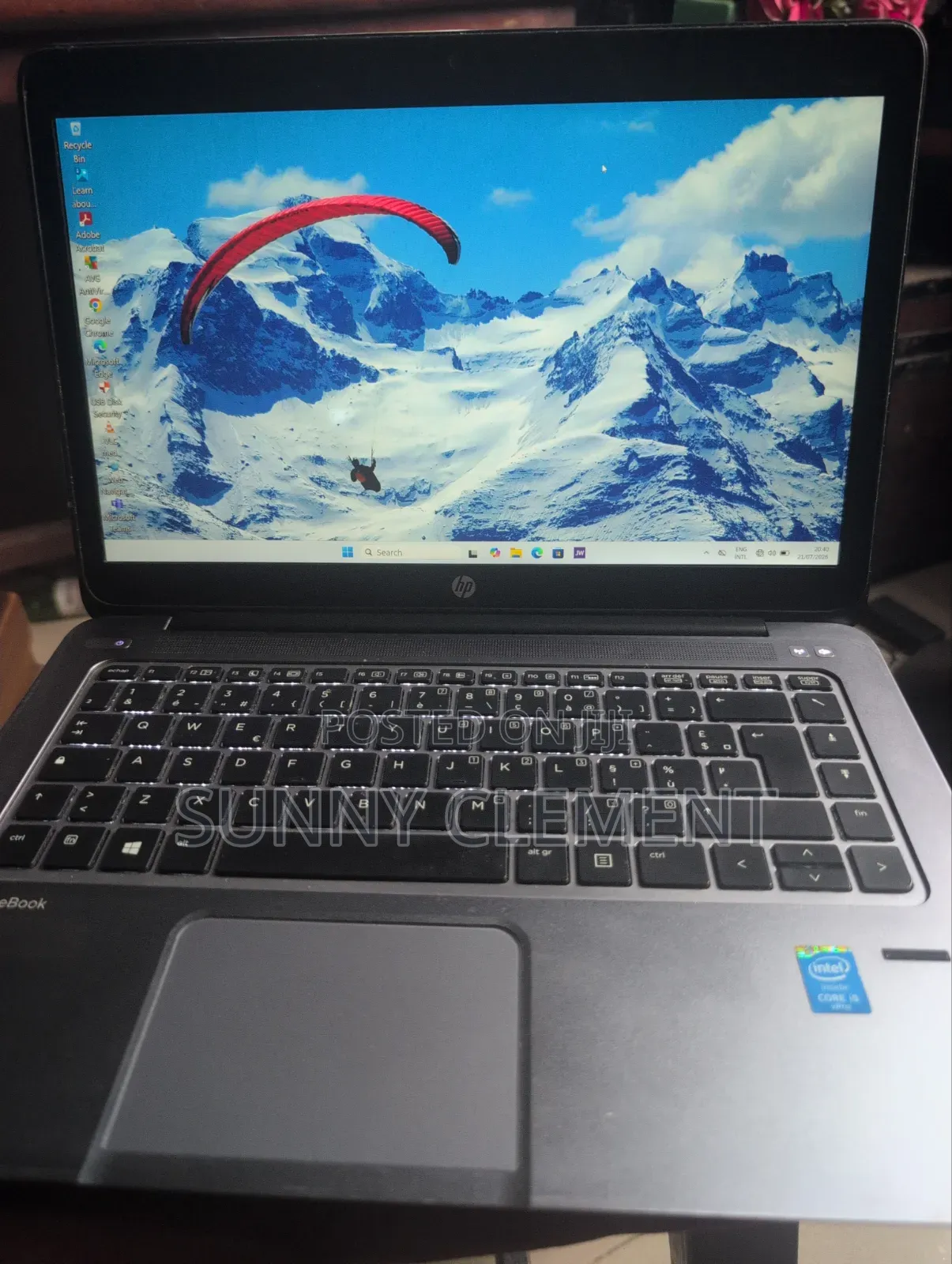 Laptop HP EliteBook Folio 1040 G2 8GB Intel Core i5 SSD 1T