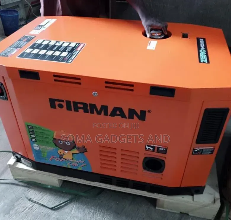 15KVA Heavy-Duty Firman Petrol Soundproof Gen 1years Wty 100%copper