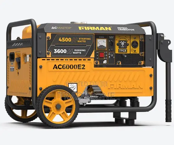 Sumec Firman 4.5Kva Electric Starter Generator With Timer | AC6000E2