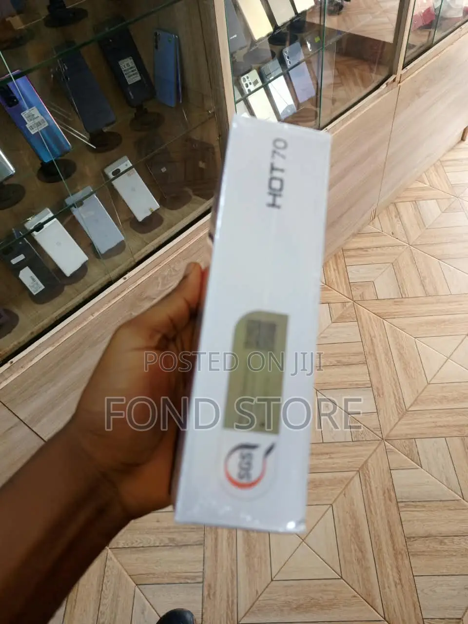 New Infinix Hot 70 128 GB Black