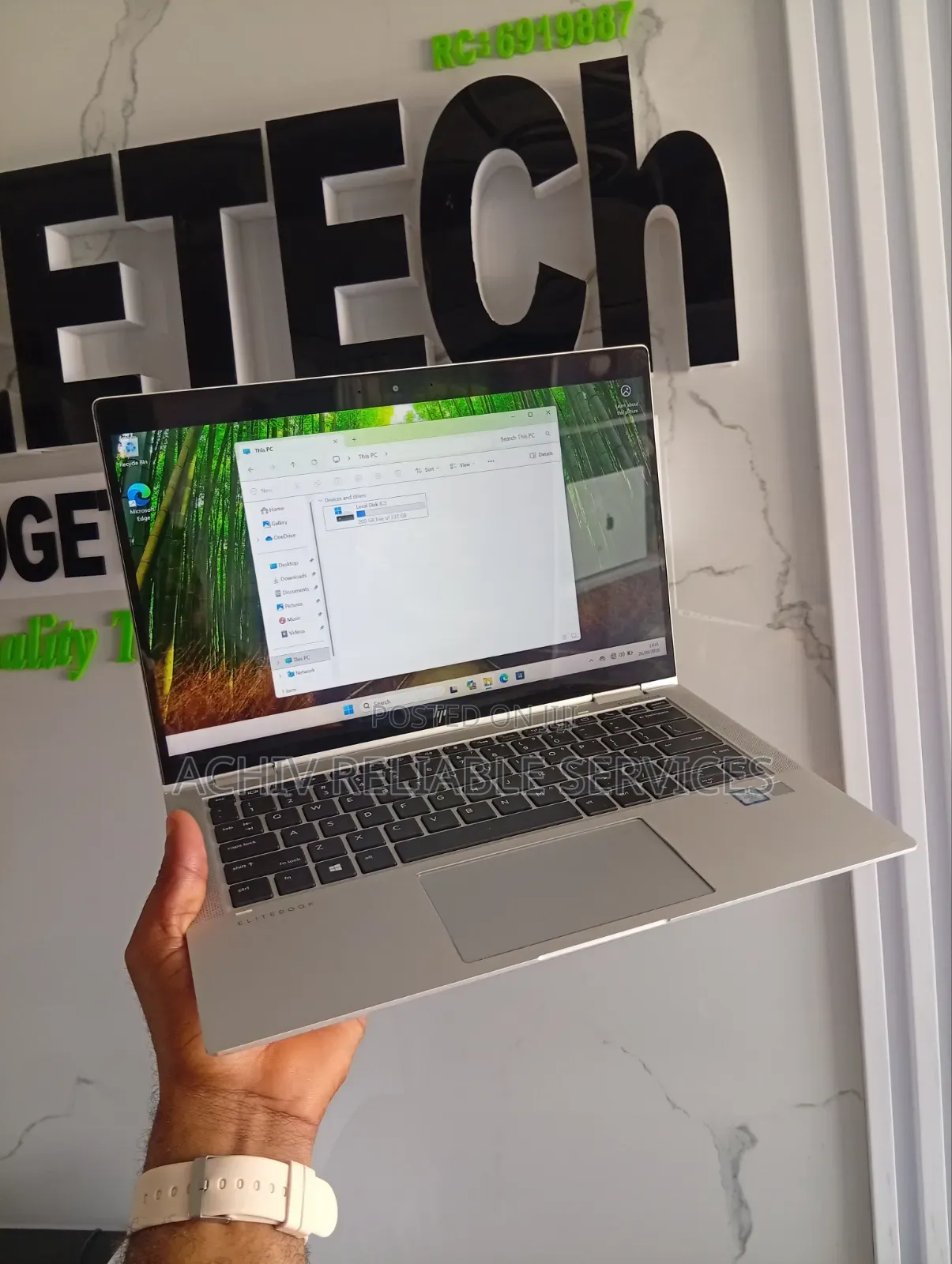 Laptop HP EliteBook 1030 8GB Intel Core i5 SSD 256GB