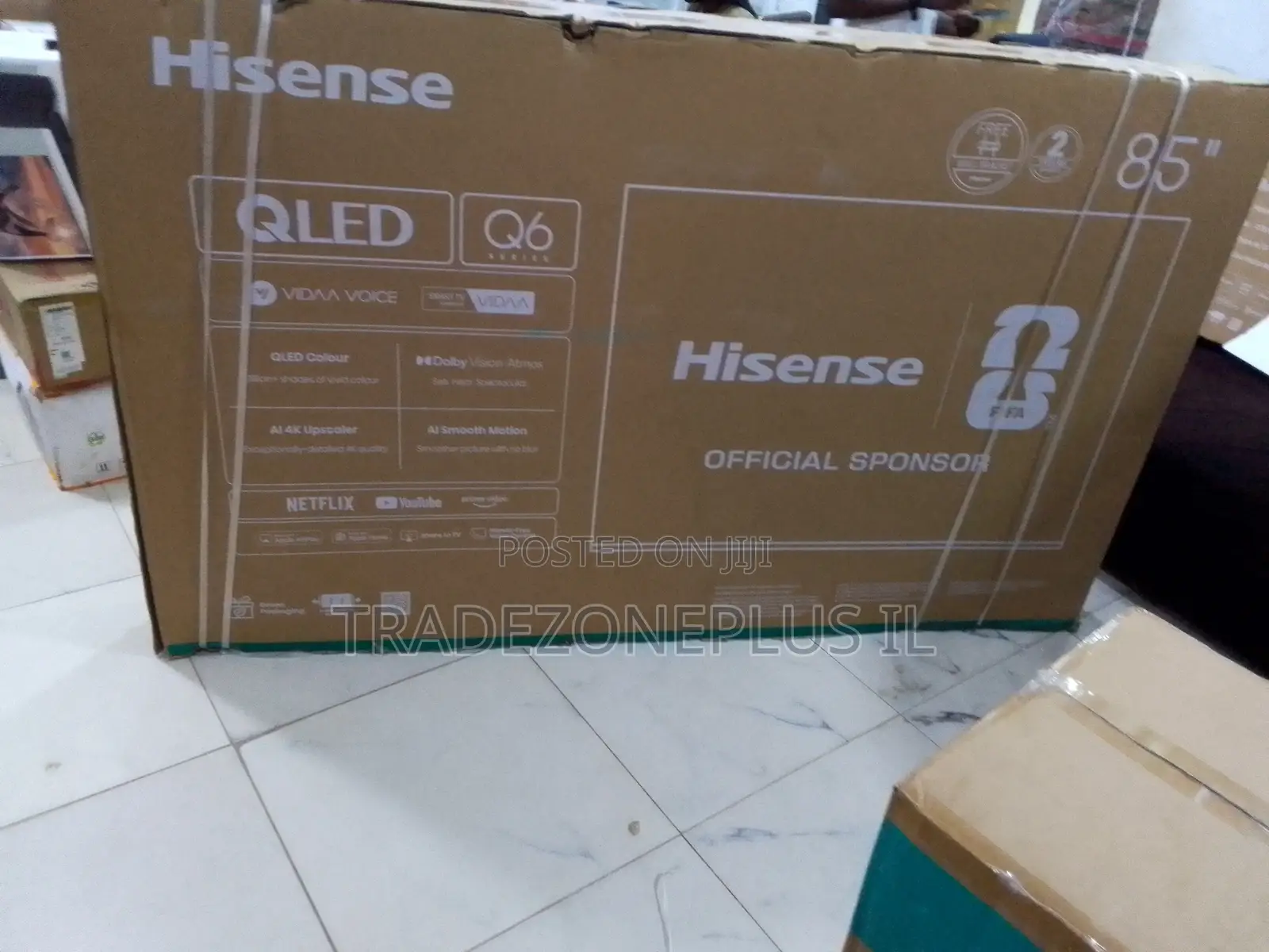 Enjoy a Spacious Home Viewing Setup With the Hisense QLED 85-Inch Q6 T