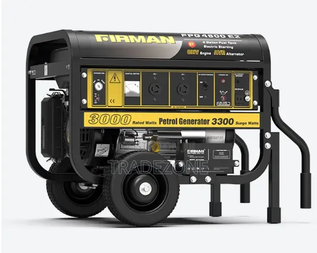 Firman 3.0kva Key Start Generator - FPG4800E2