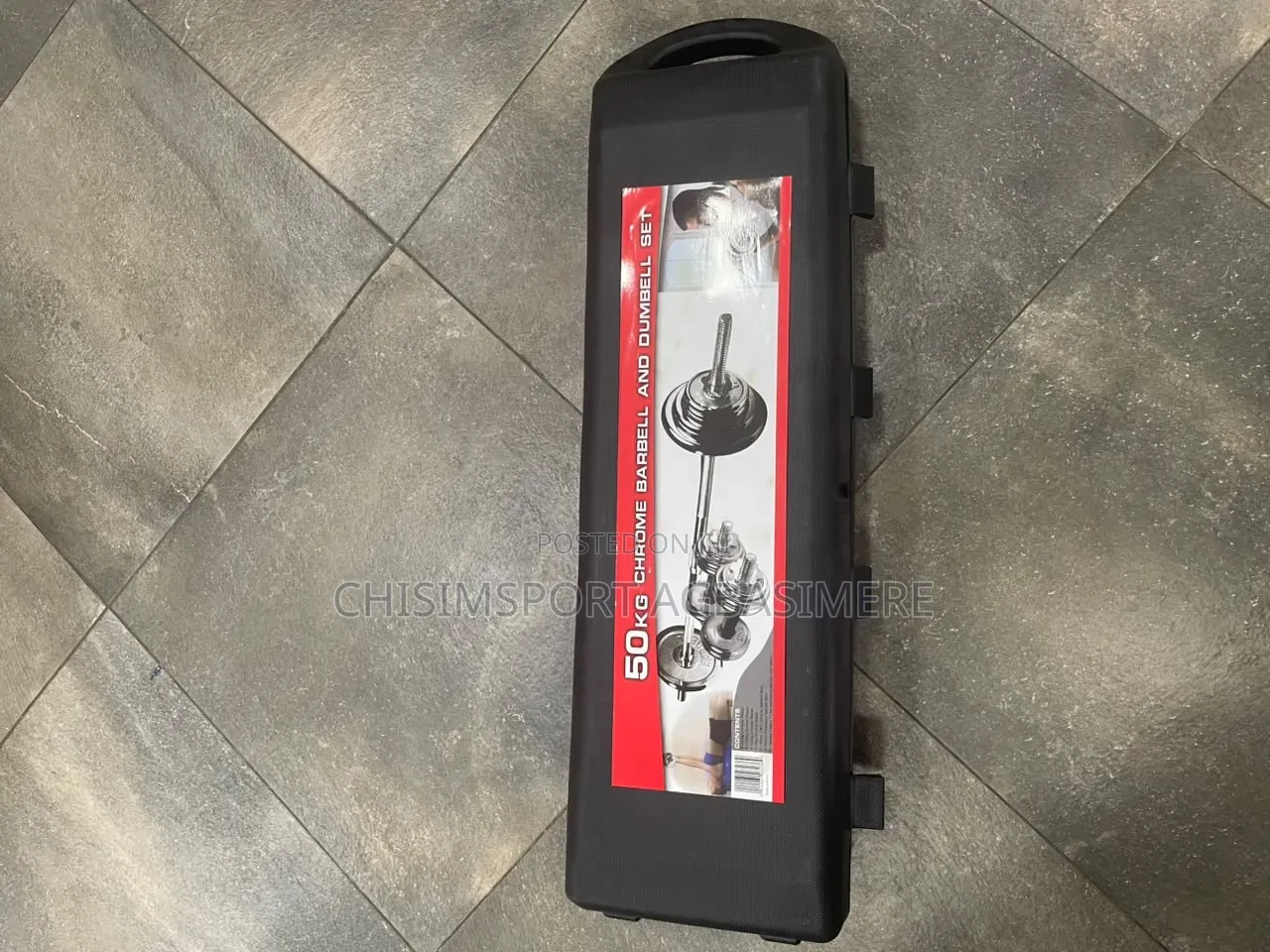 50kg Chrome Dumbbell Set