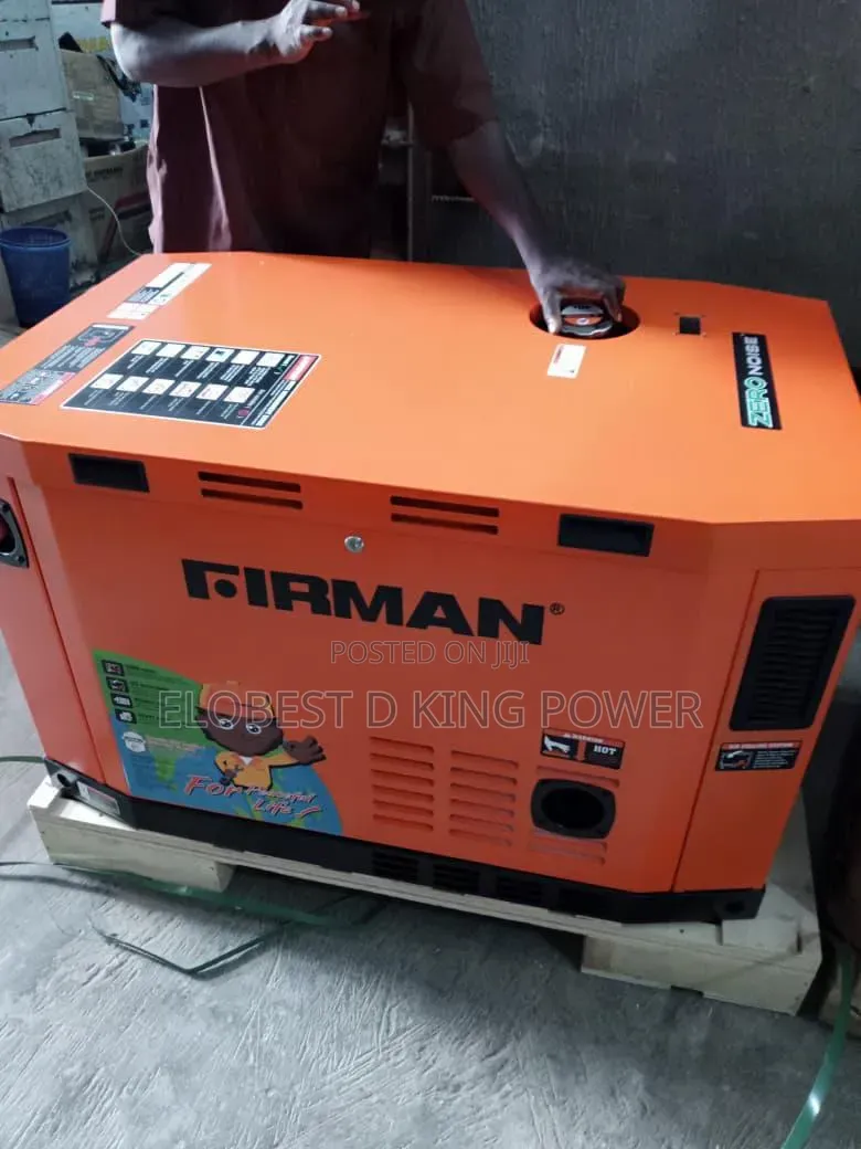 15KVA Firman Zero Noise Petrol Generator Soundproof SPS15000SE