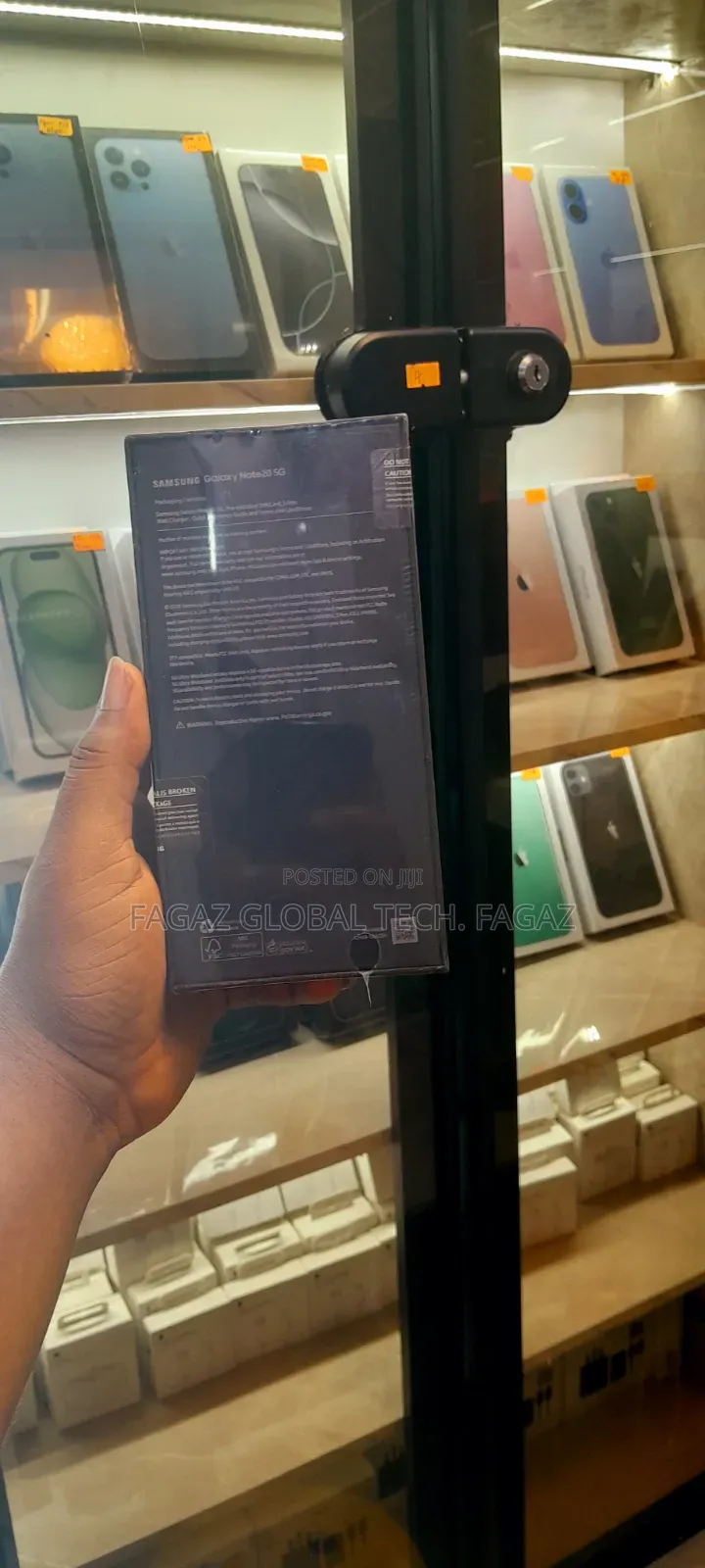 New Samsung Galaxy Note 20 5G 256 GB Gold