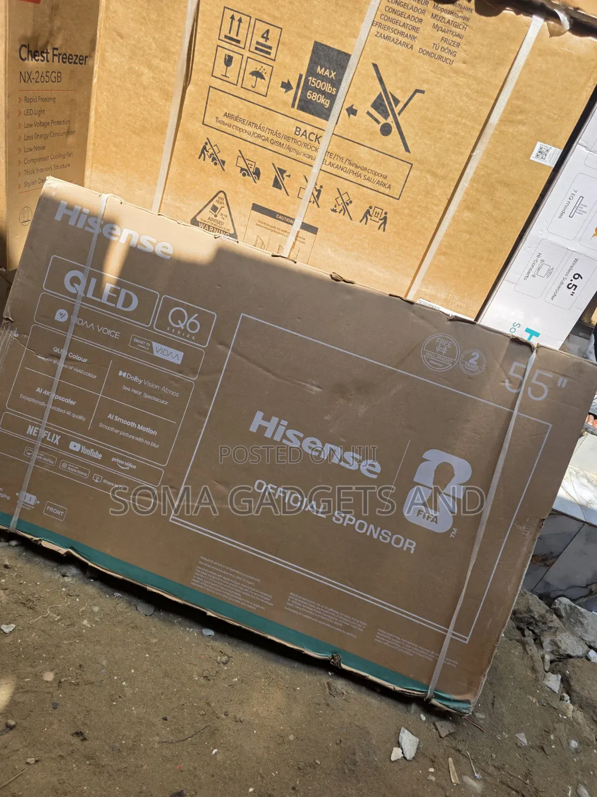 《》Hisense Smart Television Qled Q6 Series(55inch)
