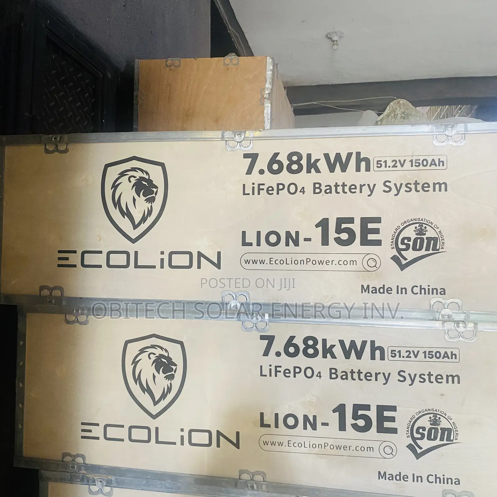 7.6kwh Ecolion Lithium Battery
