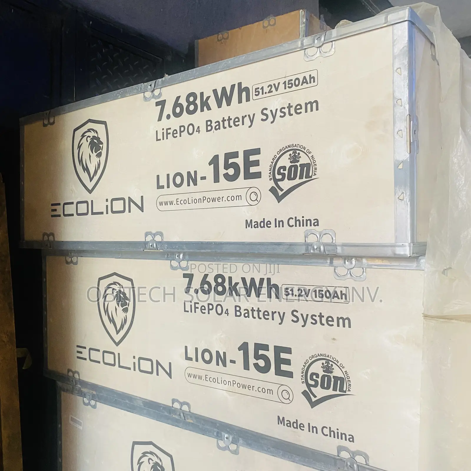 7.6kwh Ecolion Lithium Battery