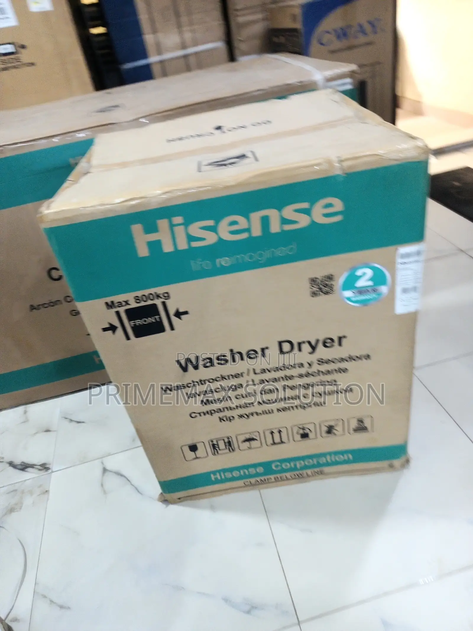 Hisense 8kg Wash & 5kg Dry – Designed for Busy Families