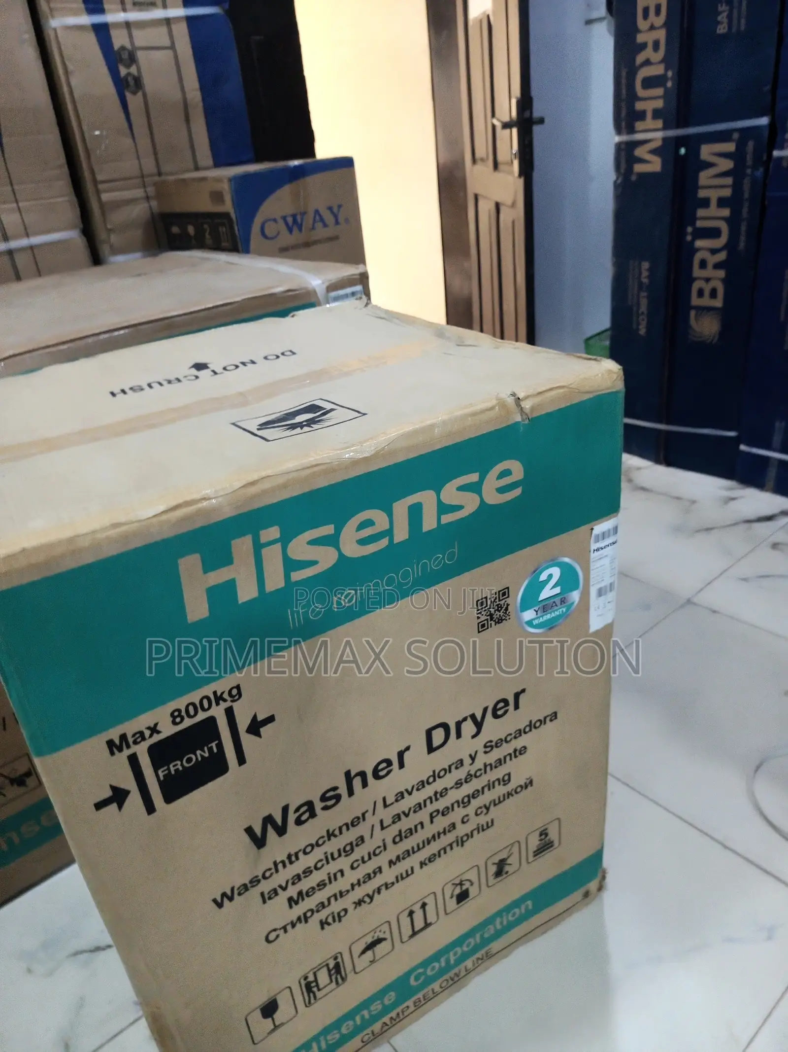 Hisense 8kg Capacity Wash + Dry – Reliable Results
