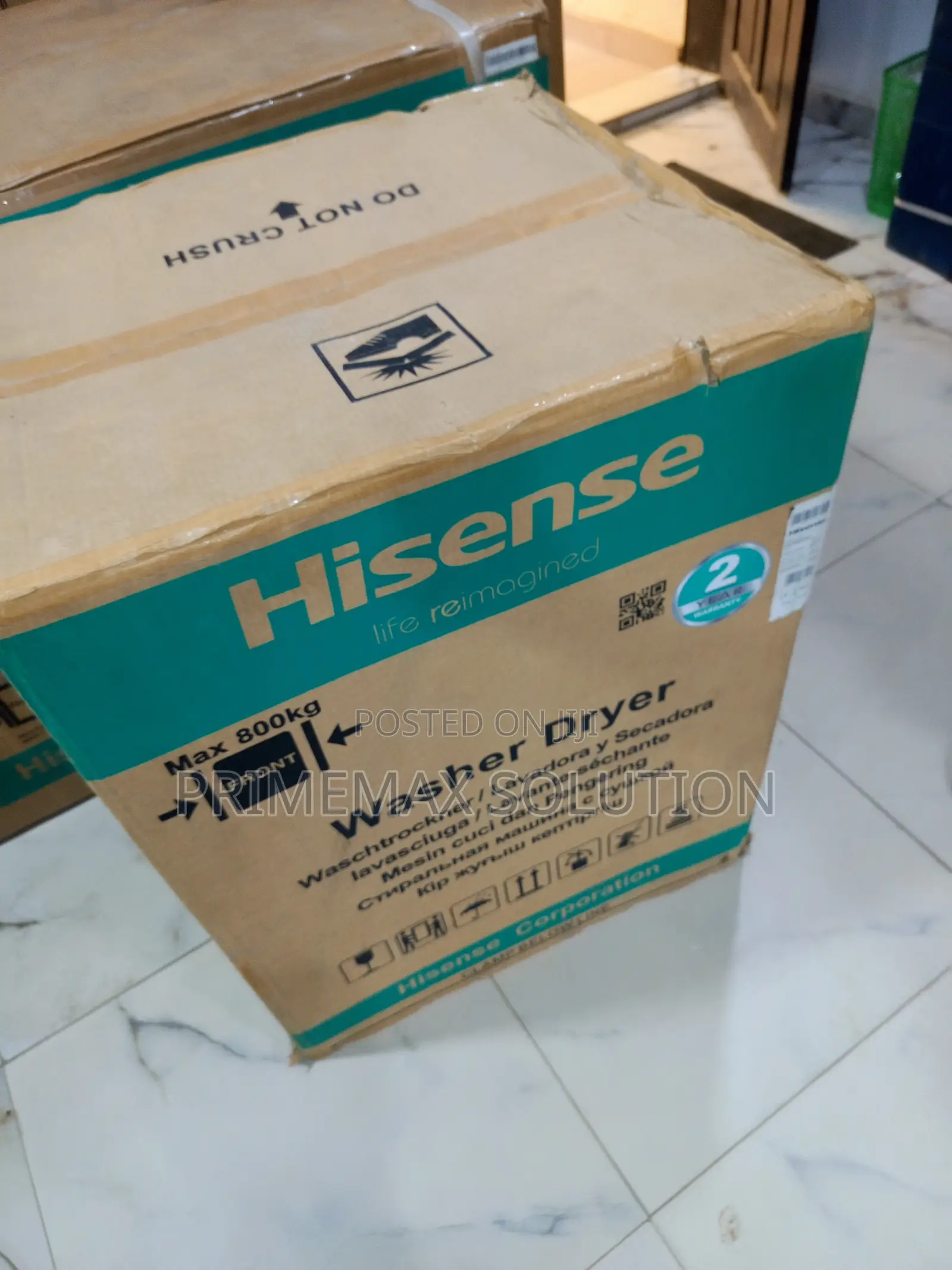 Hisense 8/5kg Washer Dryer – Compact Clean Power