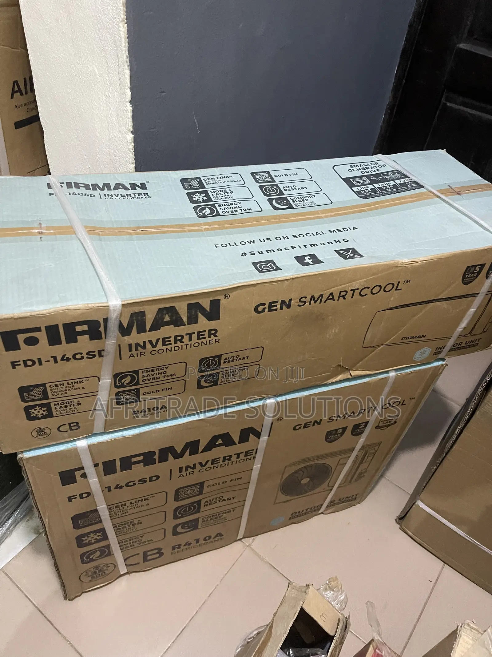 Firman 1.1HP Fast-Cooling Inverter Split AC