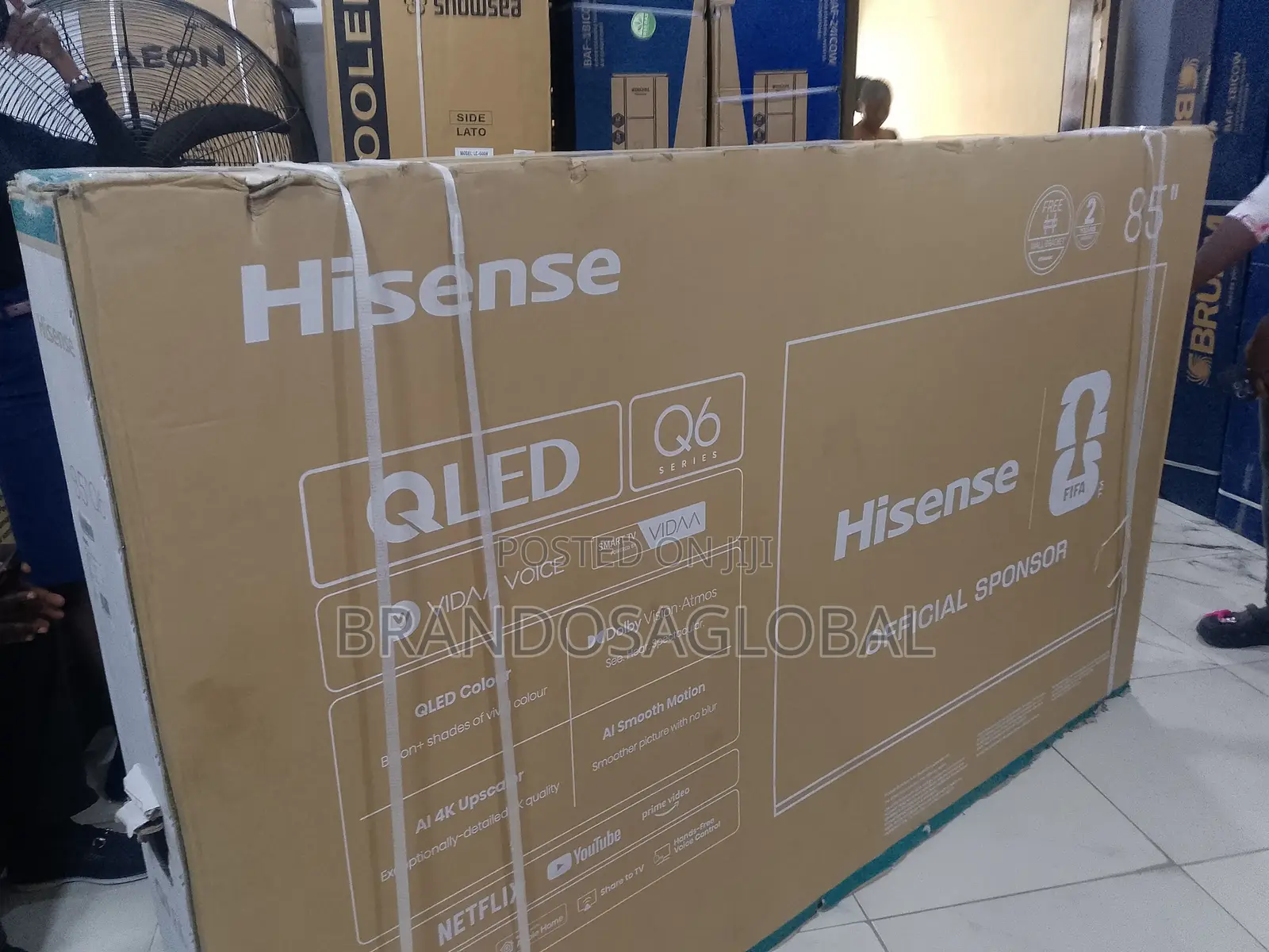 Hisense 85 Inch QLED 4K Television 85Q6Q Original
